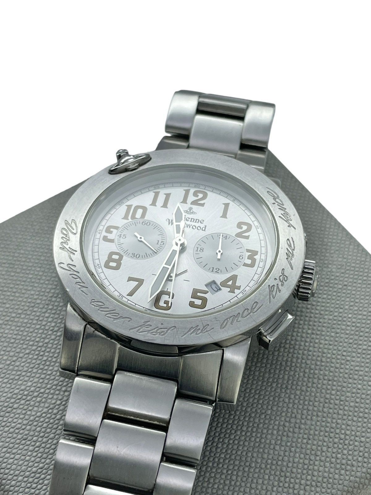 Vivienne Westwood Early 2000's Don't You Ever Kiss Me Once Orb Watch Size ONE SIZE - 4 Thumbnail