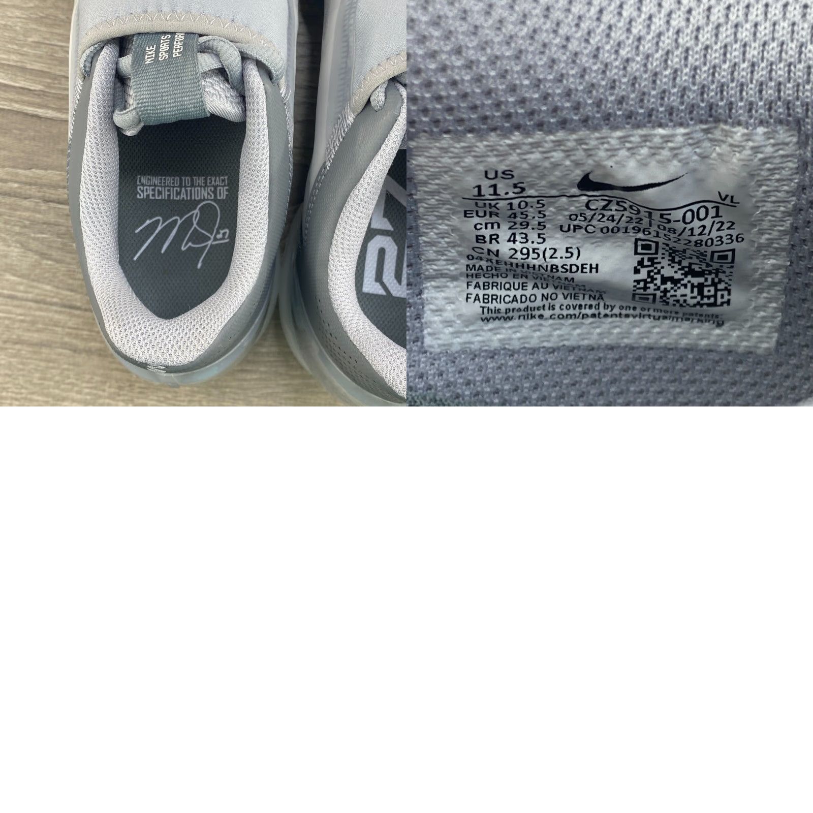 Nike Nike Force Zoom Trout 8 Pro Metal Cleats Men 11.5 CZ5915-100 Baseball Cleats Nike Force Trout 8 Pro Metal Cleats Men 11.5 CZ5915-100 Size ONE SIZE - 8 Thumbnail
