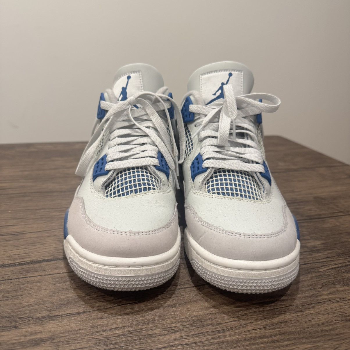 Nike Jordan 4 Retro Military Blue Size US 9.5 / EU 42-43 - 4 Thumbnail