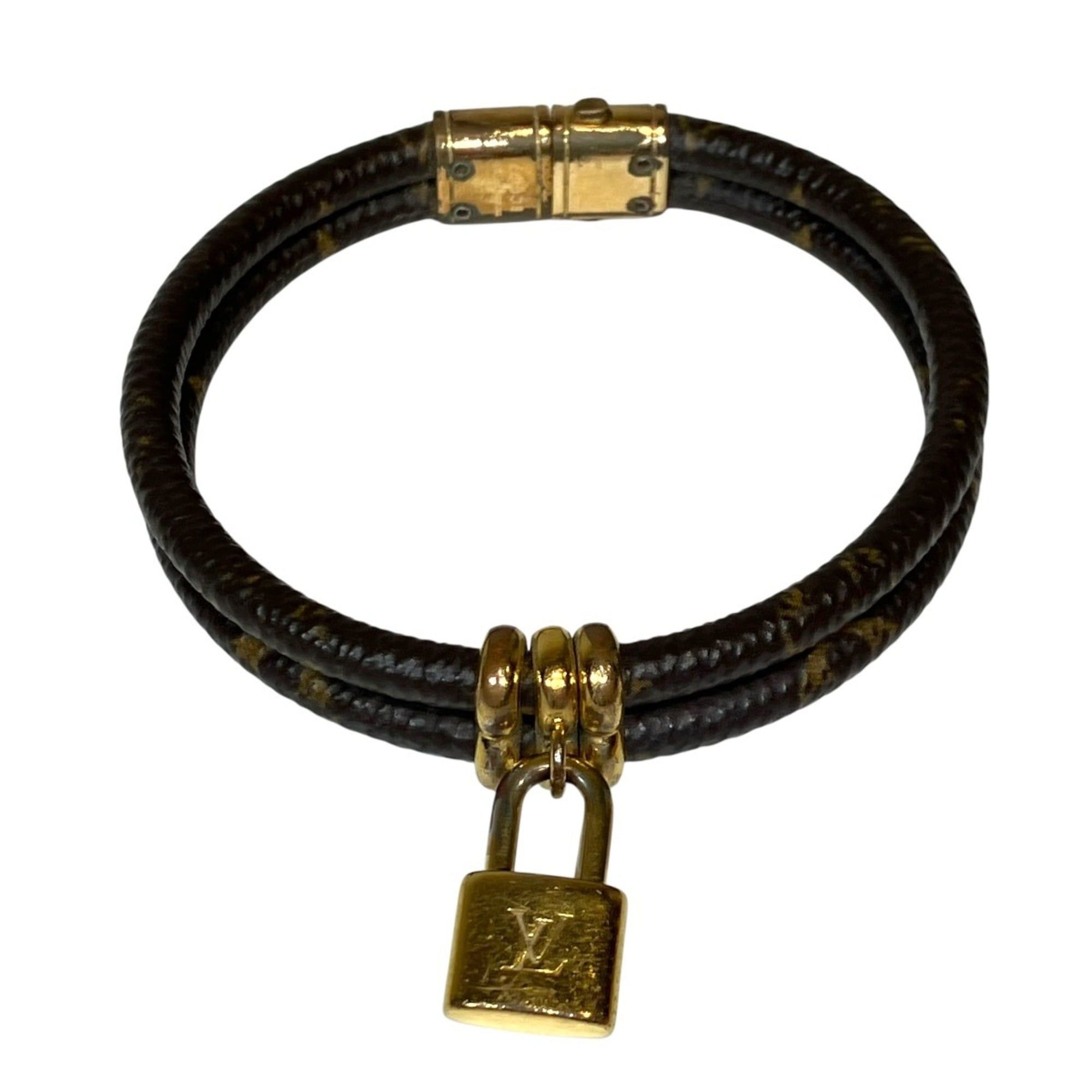 Louis Vuitton Louis Vuitton Bracelet Keep With Twice, Monogram, M6640E Size ONE SIZE - 1 Thumbnail