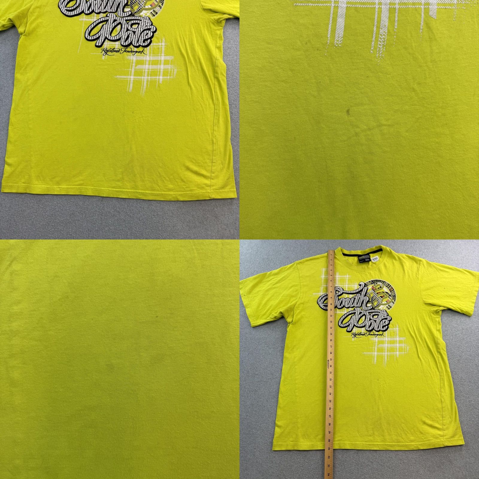 Southpole Southpole Shirt Mens 2XL Yellow Graphic Logo Short Sleeve Streetwear Tee Size US XXL / EU 58 / 5 - 8 Thumbnail