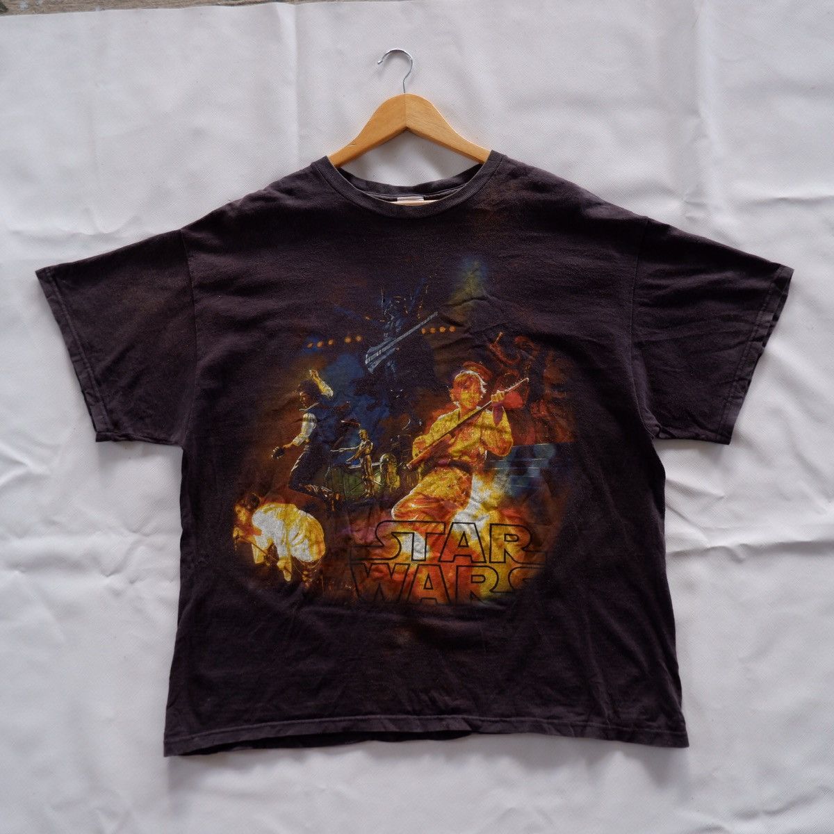 Star Wars × Vintage star wars vintage tee movie 00' Size US XL / EU 56 / 4 - 1 Thumbnail