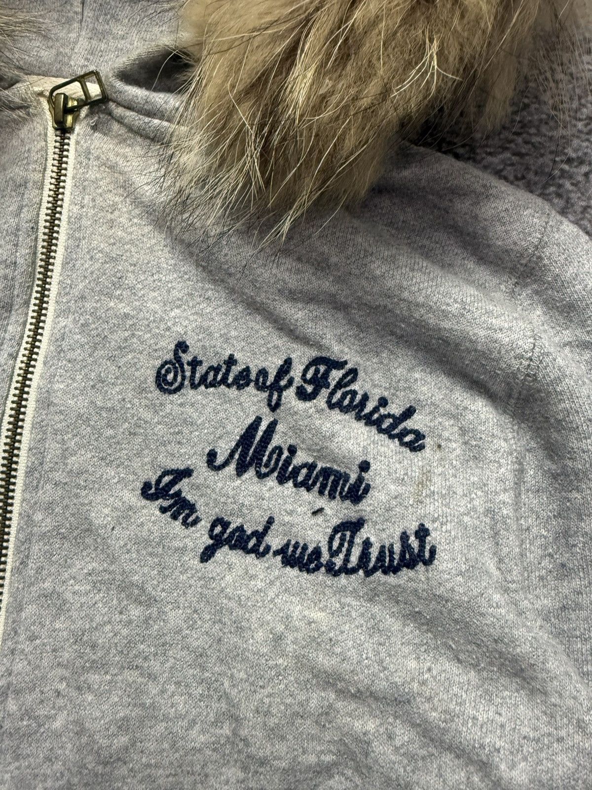 Hysteric Glamour Back Number Fur Zip Hoodie Style Ifsixwasnine Lgb Size US S / EU 44-46 / 1 - 6 Thumbnail