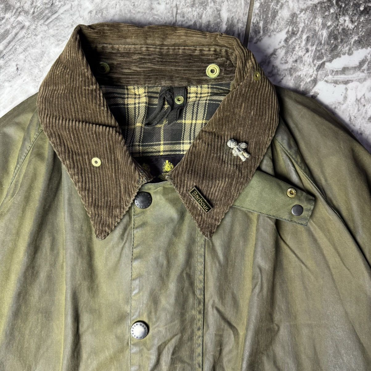 Barbour × Vintage Barbour waxed jacket vintage Size US XL / EU 56 / 4 - 4 Thumbnail