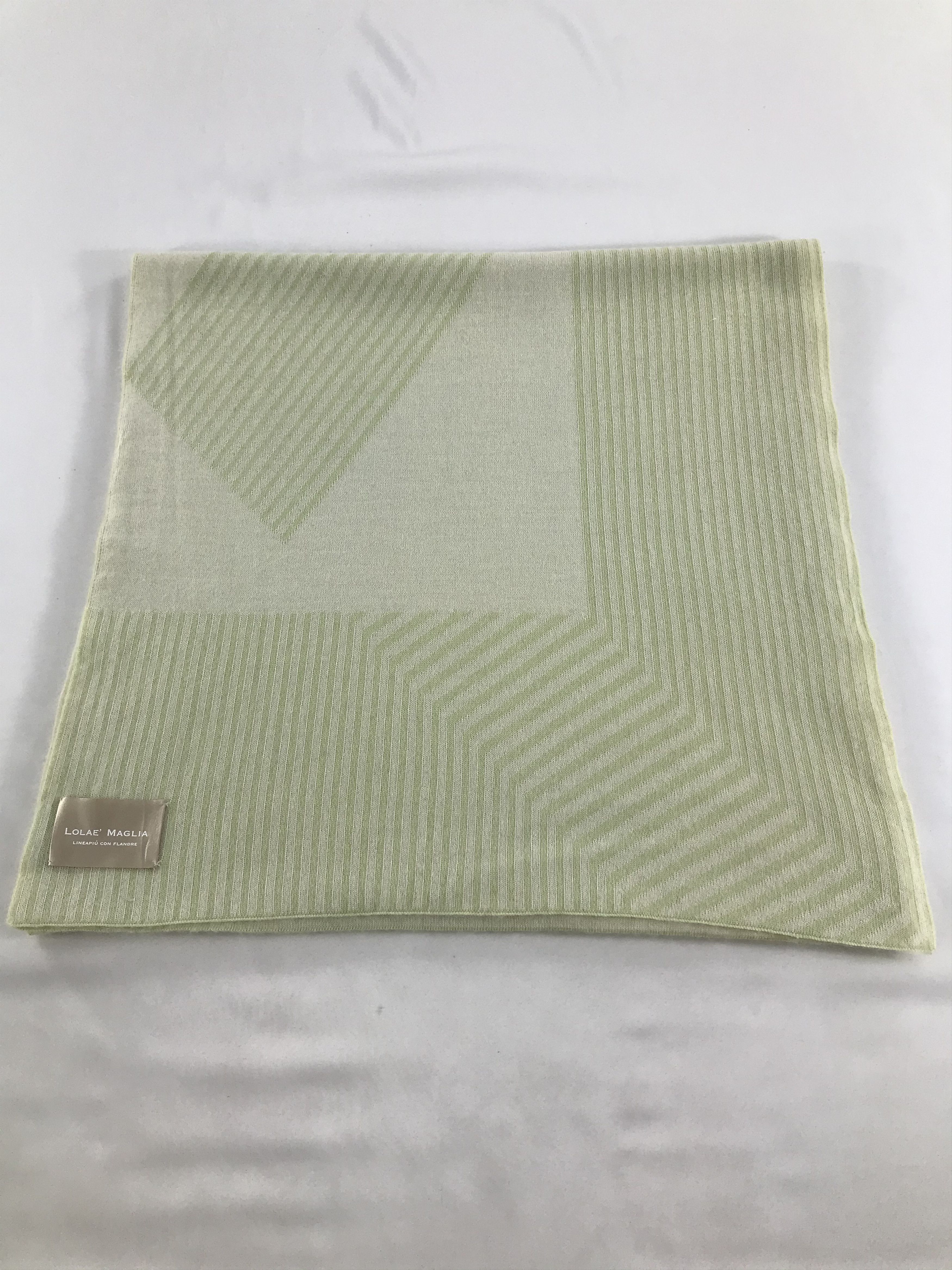 Japanese Brand Lolae' Maglia Wool Scarf Muffler V173 Size ONE SIZE - 2 Thumbnail