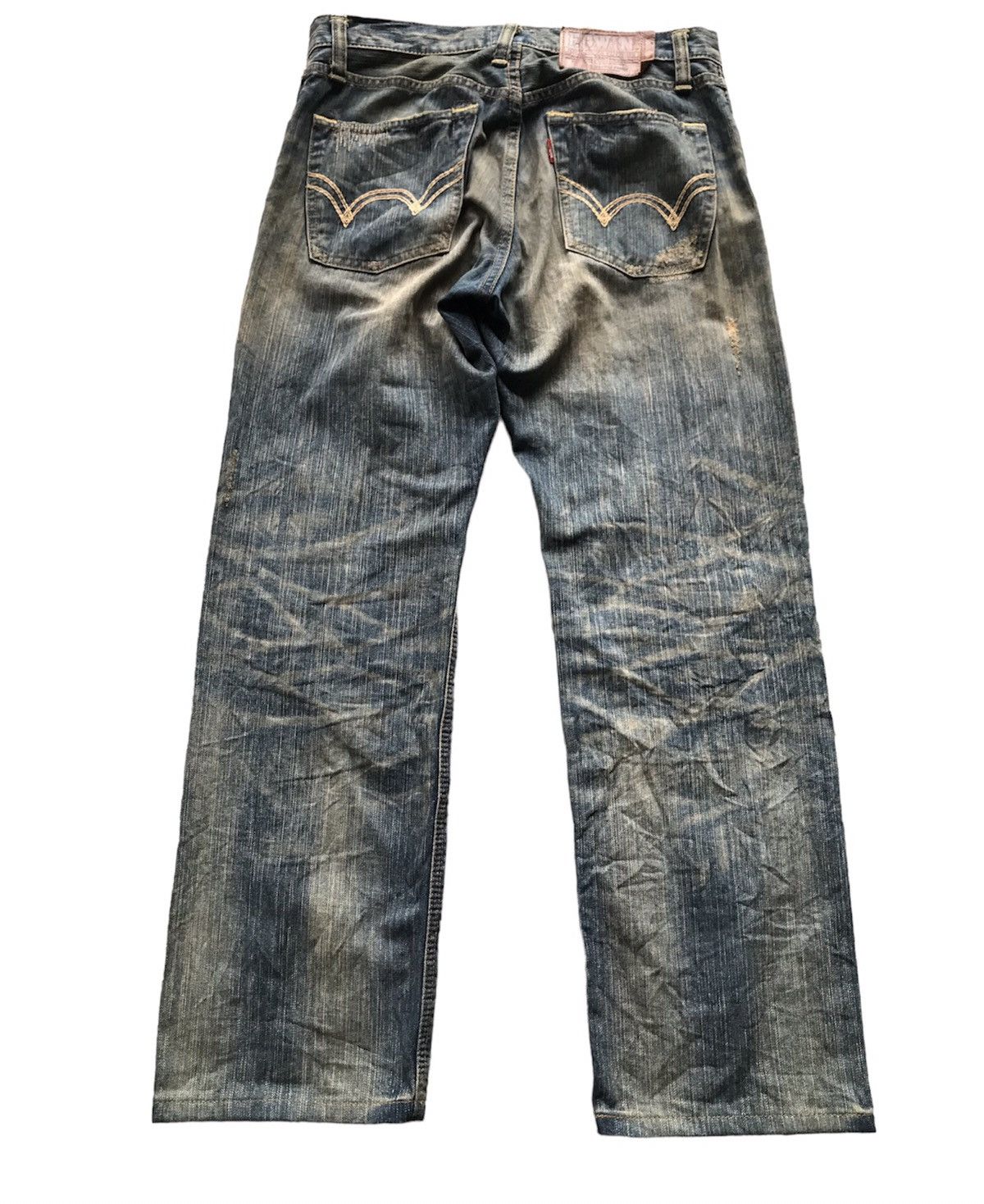 Edwin Edwin 403XV Distressed Denim kapital Style Size US 32 / EU 48 - 2 Thumbnail