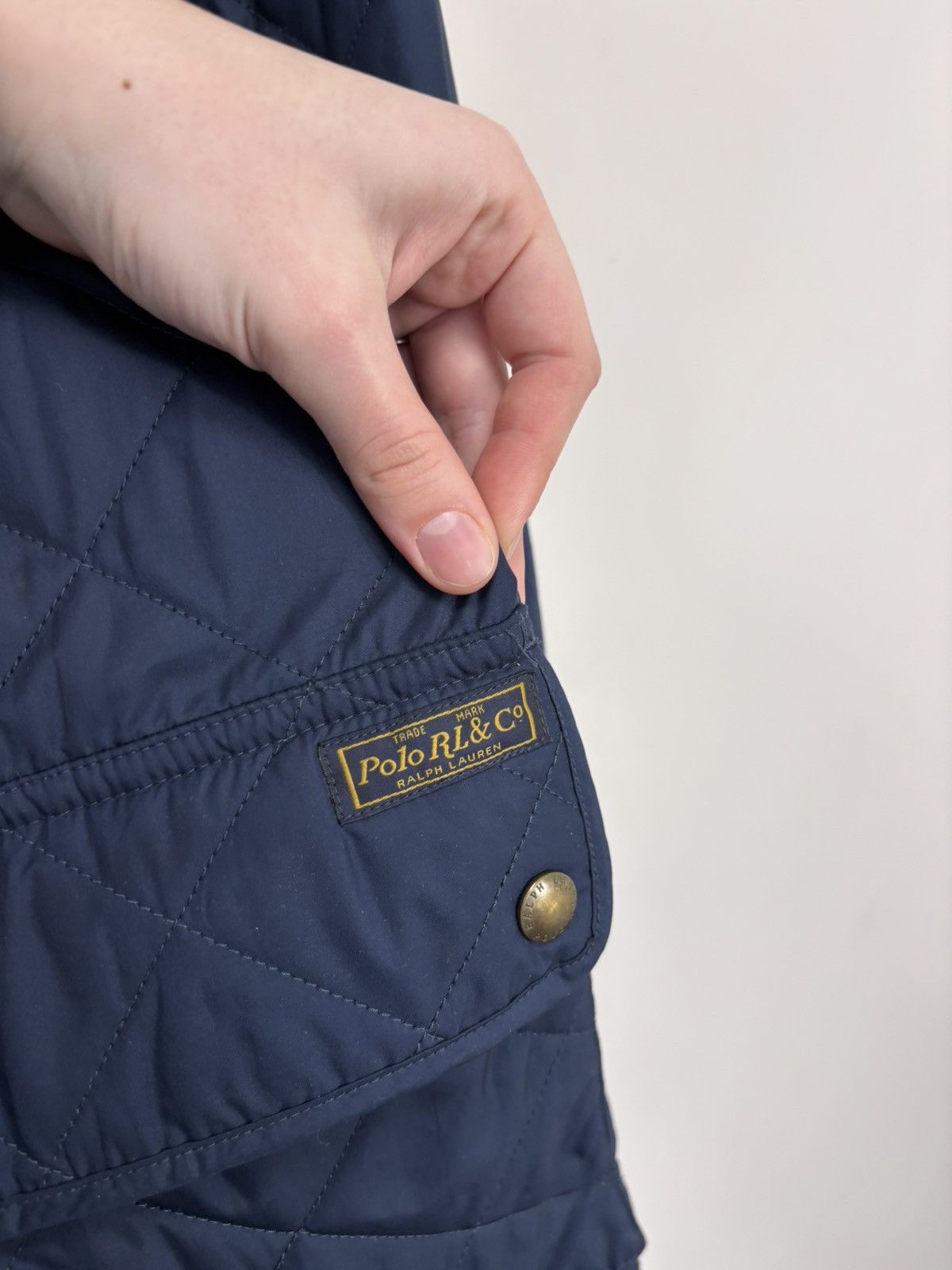Polo Ralph Lauren Polo Ralph Lauren Men’s Navy Blue Diamond Quilted Jacket Size US S / EU 44-46 / 1 - 10 Thumbnail