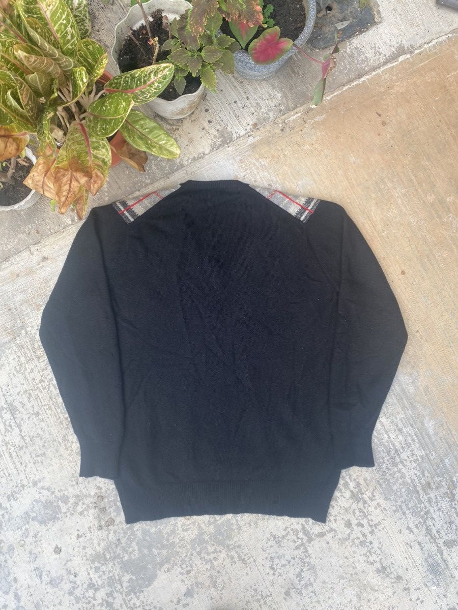 Homespun Knitwear × Vintage AW Vintage Wool Scotland Black Plaid Knitwear Size US M / EU 48-50 / 2 - 2 Thumbnail