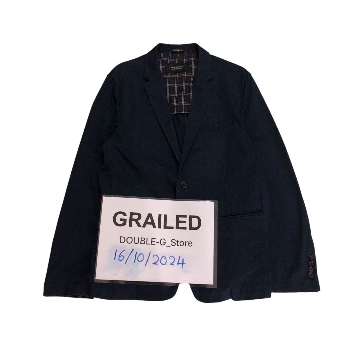 Burberry Vintage Chore Worker Jacket Burberry Black Label Nova Check Size US L / EU 52-54 / 3 - 1 Thumbnail