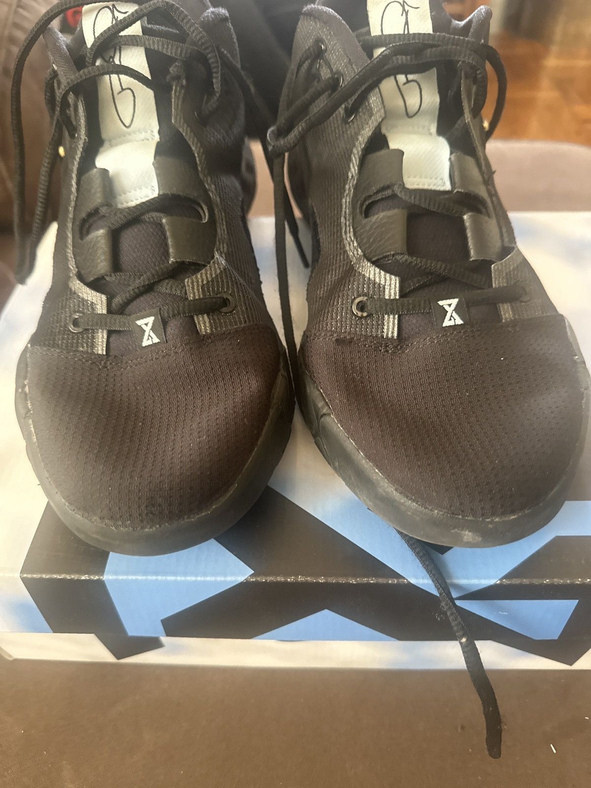 Nike PG 6 Black/Gold Size US 10 / EU 43 - 3 Thumbnail