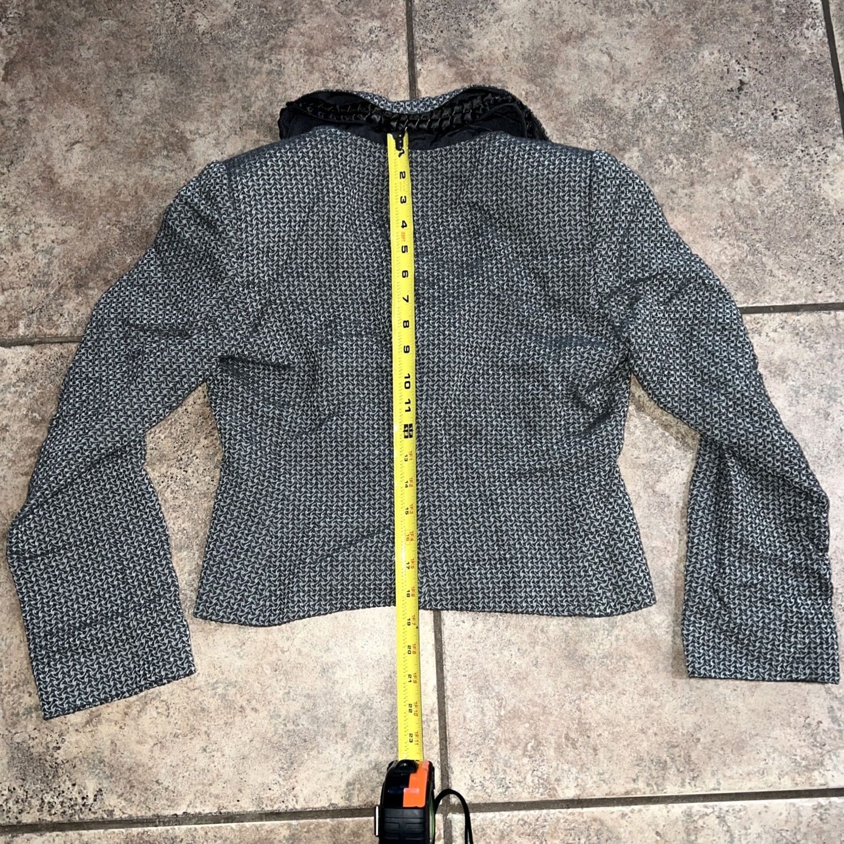 Armani Armani Collezioni Wool Blazer Womens Size 6 Italy - Regular Length Jacket Size M / US 6-8 / IT 42-44 - 7 Thumbnail