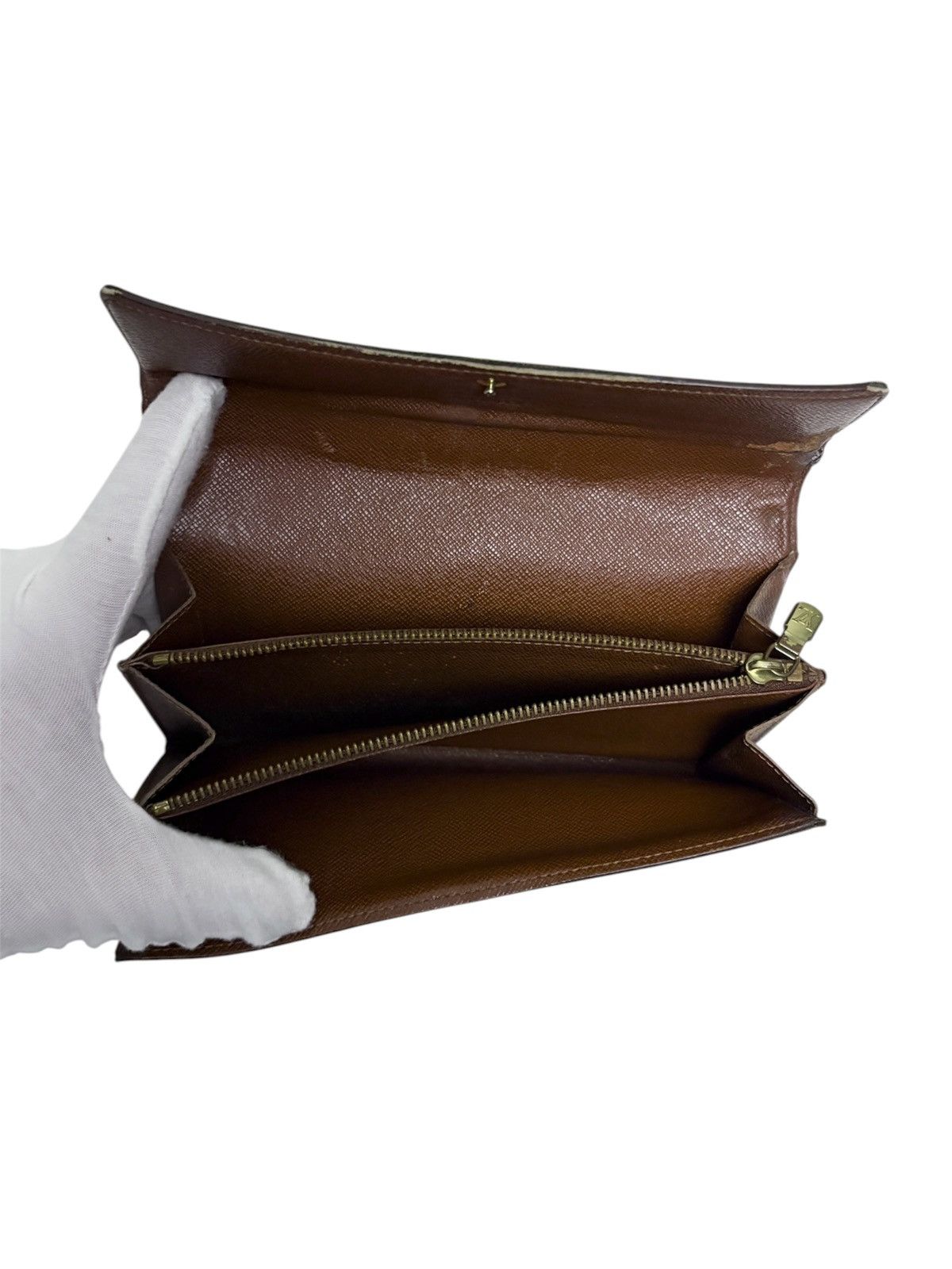 Louis Vuitton Louis Vuitton Monogram Sarah Long Wallet with Dust Bag Size ONE SIZE - 7 Thumbnail