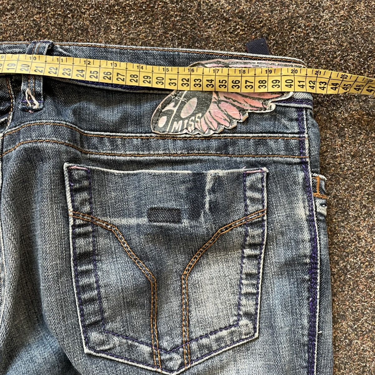Vintage Vintage Y2K Distressed Baggy Jeans Grunge Skate Logo 36 Size 36" / US 14 / IT 50 - 6 Thumbnail