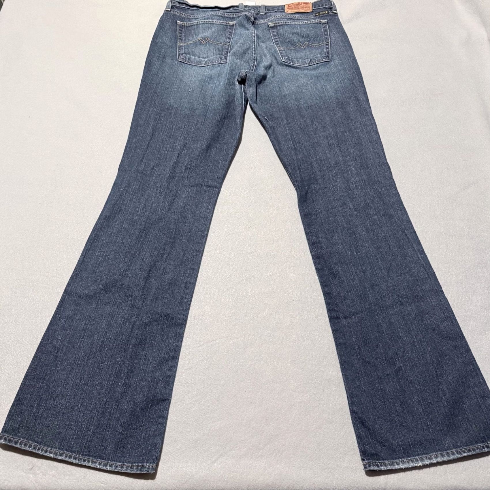Lucky Brand Lucky Brand Jeans Women's Bootcut Jeans Blue 34x34 Pockets Mid Rise Denim Regular Size Adults Womens Size 42" / US 20 - 2 Thumbnail