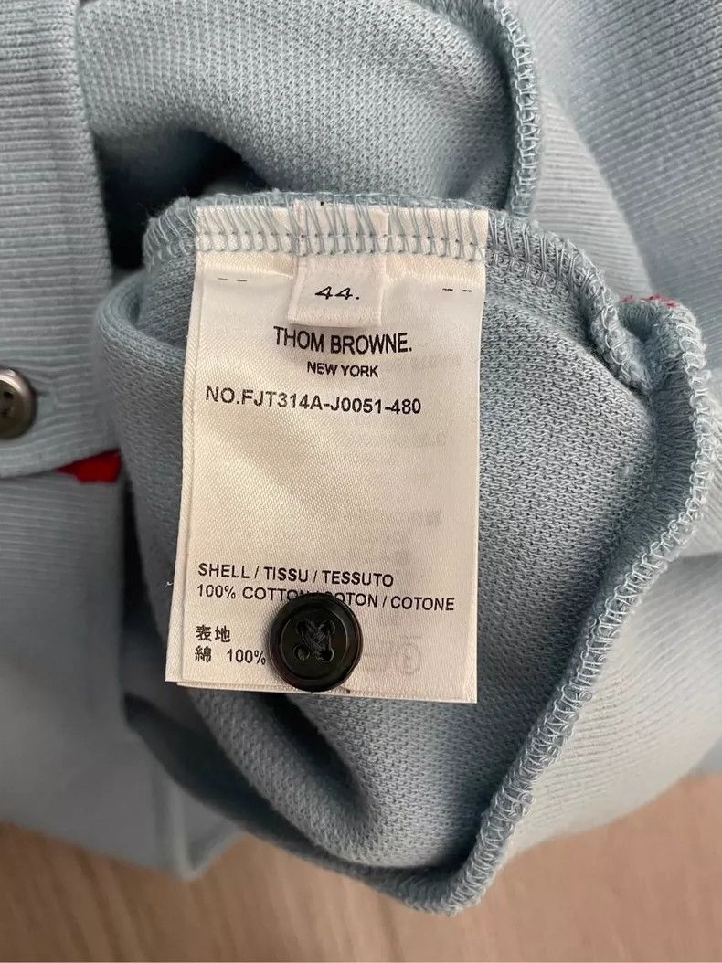 Thom Browne Thom Browne Smog blue new four stripe zipper jacket and ca Size M / US 6-8 / IT 42-44 - 5 Thumbnail