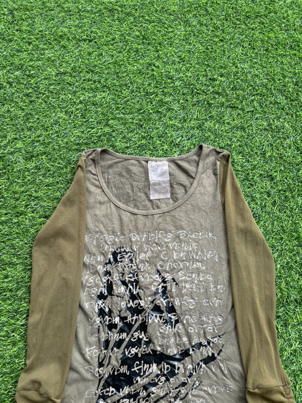 Hysteric Glamour Y2k Words Women's Longsleeve Size M / US 6-8 / IT 42-44 - 4 Thumbnail