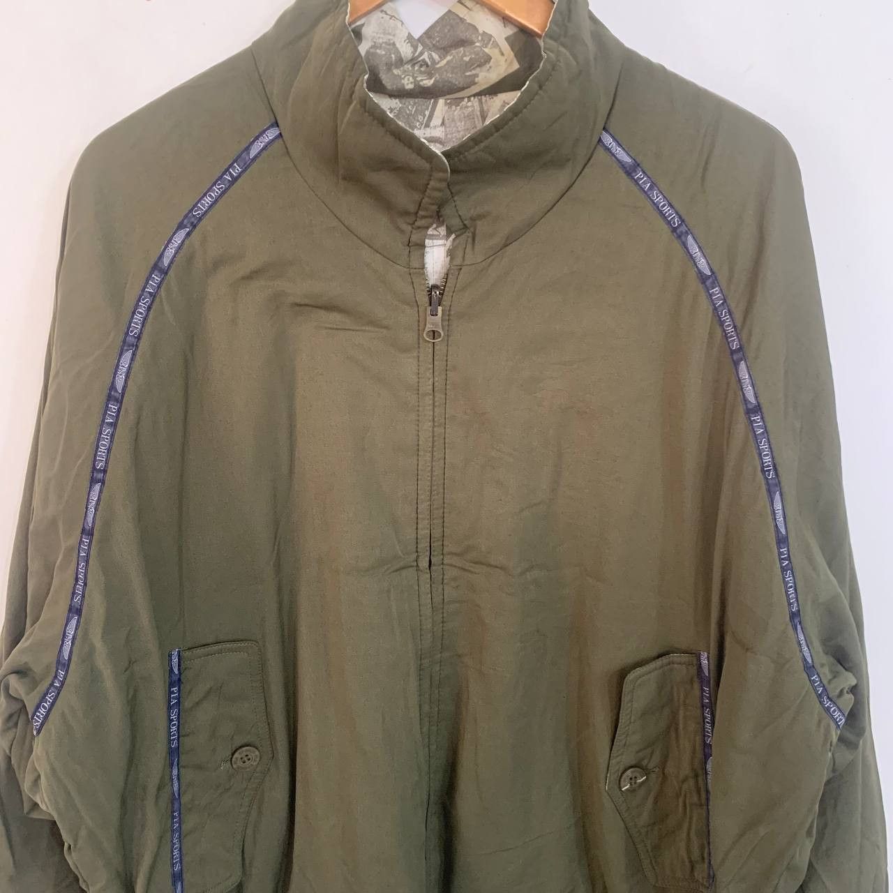 Other Vintage PIA Motorsports Bomber Jacket Reversible Large Size US L / EU 52-54 / 3 - 5 Thumbnail