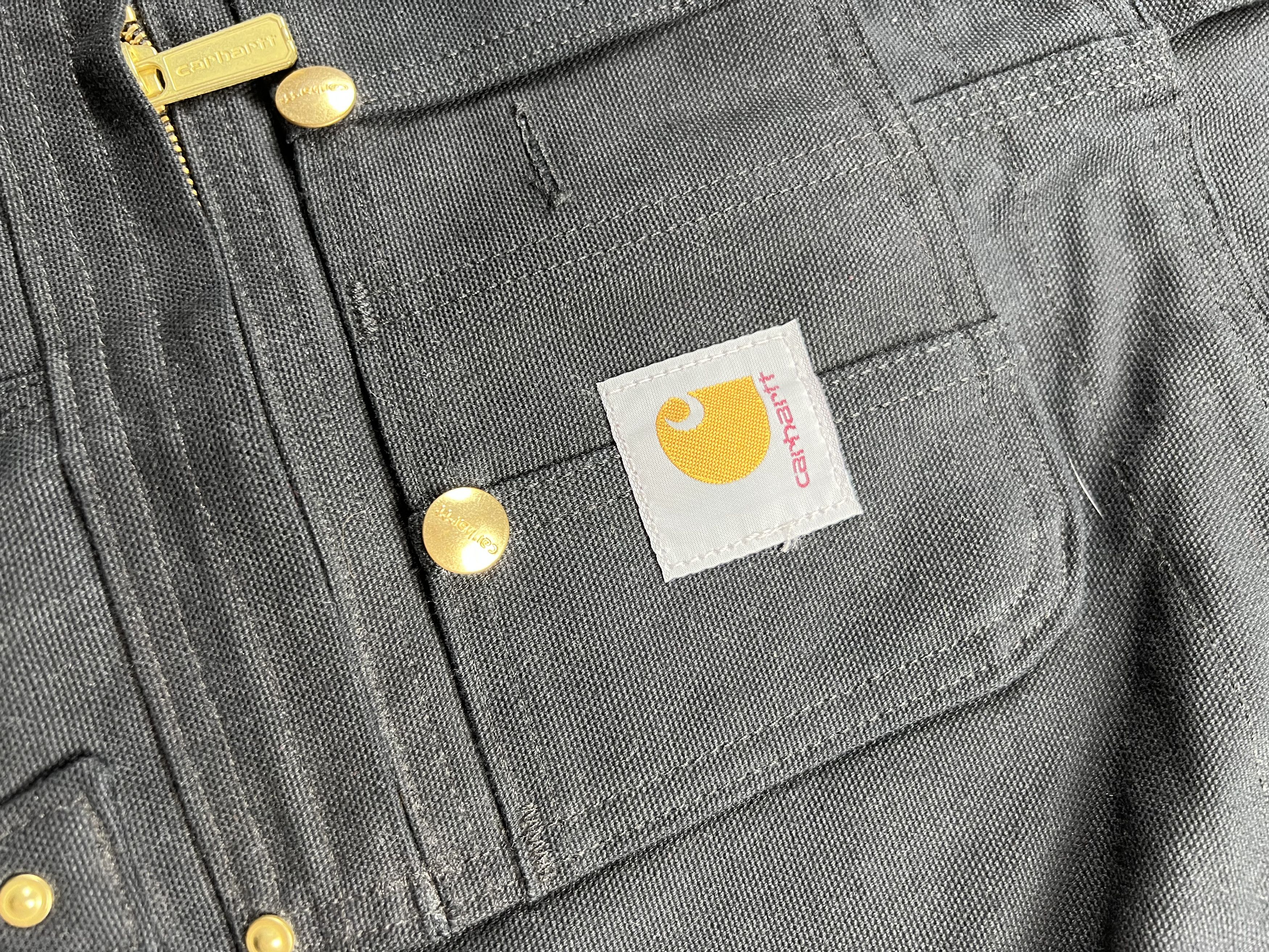 Carhartt × Vintage Vintage Carhartt Overalls R41-BLK 34x30 Size US 34 / EU 50 - 4 Thumbnail