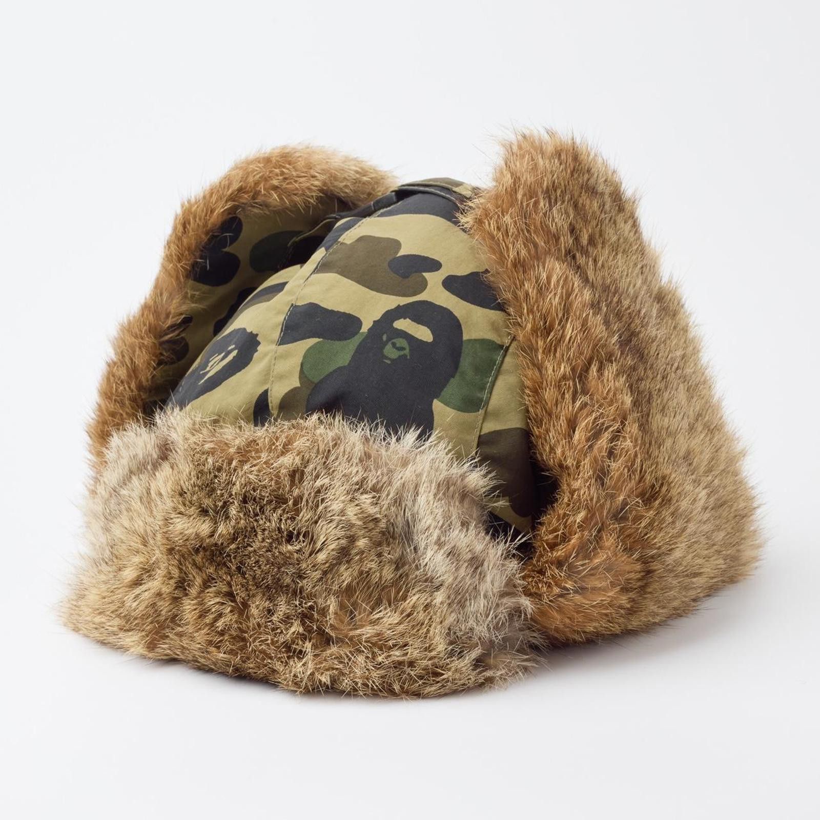 Bape OG Rabbit Fur Trooper Hat