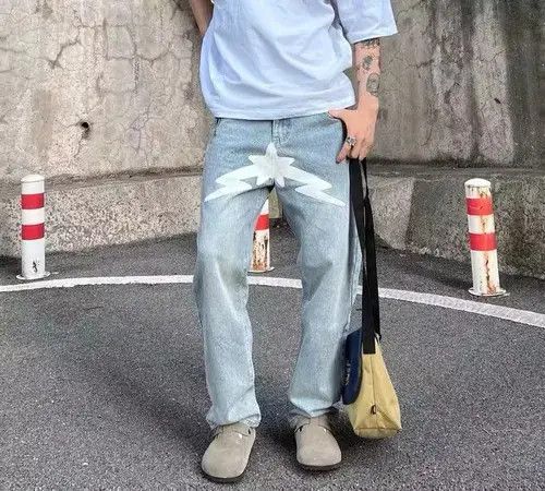 Other Casual Low Rise Loose Straight Loose Jeans Size US 29 - 4 Thumbnail