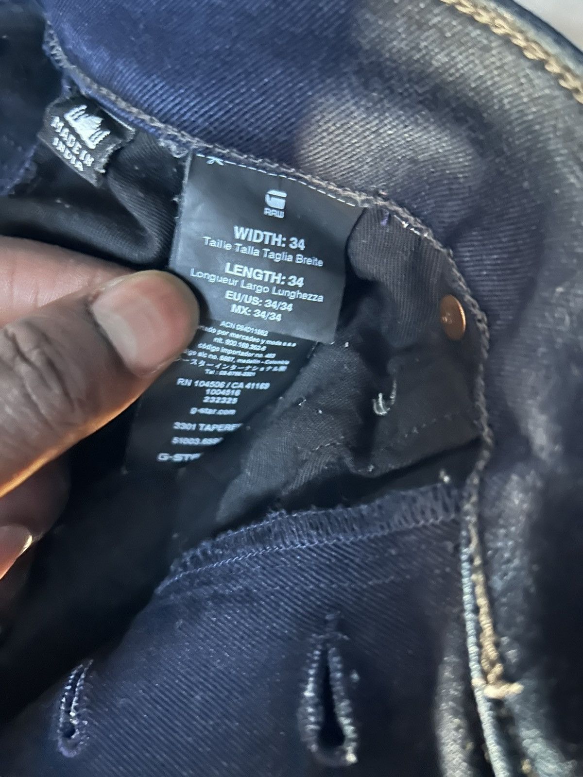 G-Star G-star jeans Size US 34 / EU 50 - 3 Thumbnail