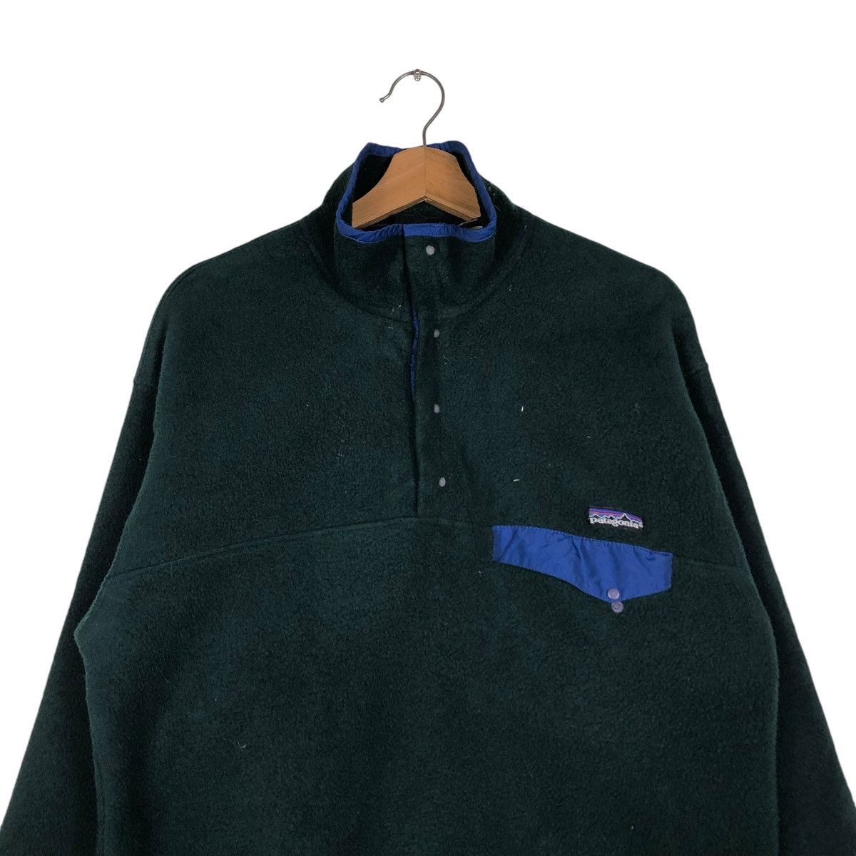 Patagonia 🔥VINTAGE FLEECE HALF BUTTON JACKET PATAGONIA Size US M / EU 48-50 / 2 - 5 Thumbnail