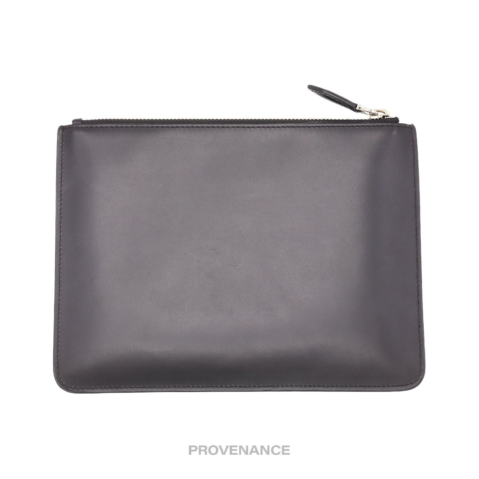 Givenchy 🔴 Givenchy Logo Zip Pouch Clutch Bag - Black Leather Size ONE SIZE - 3 Thumbnail