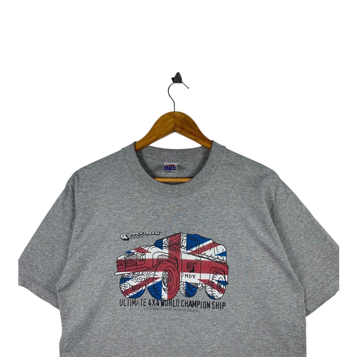 Vintage Vintage MACKDADDY Made In Usa Streetwear Big Logo T-Shirt Size US L / EU 52-54 / 3 - 2 Thumbnail