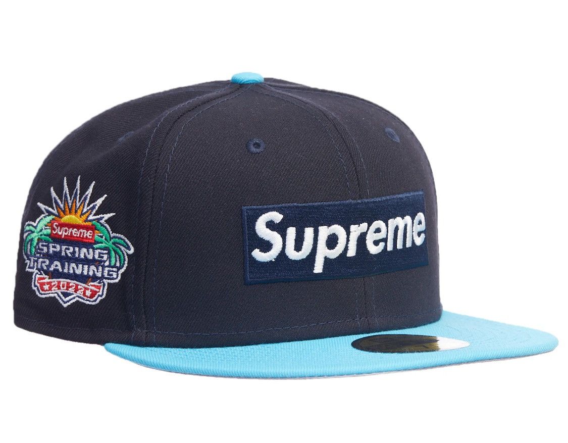 New Era × Supreme Spring Training Box Logo Hat Size ONE SIZE - 3 Thumbnail