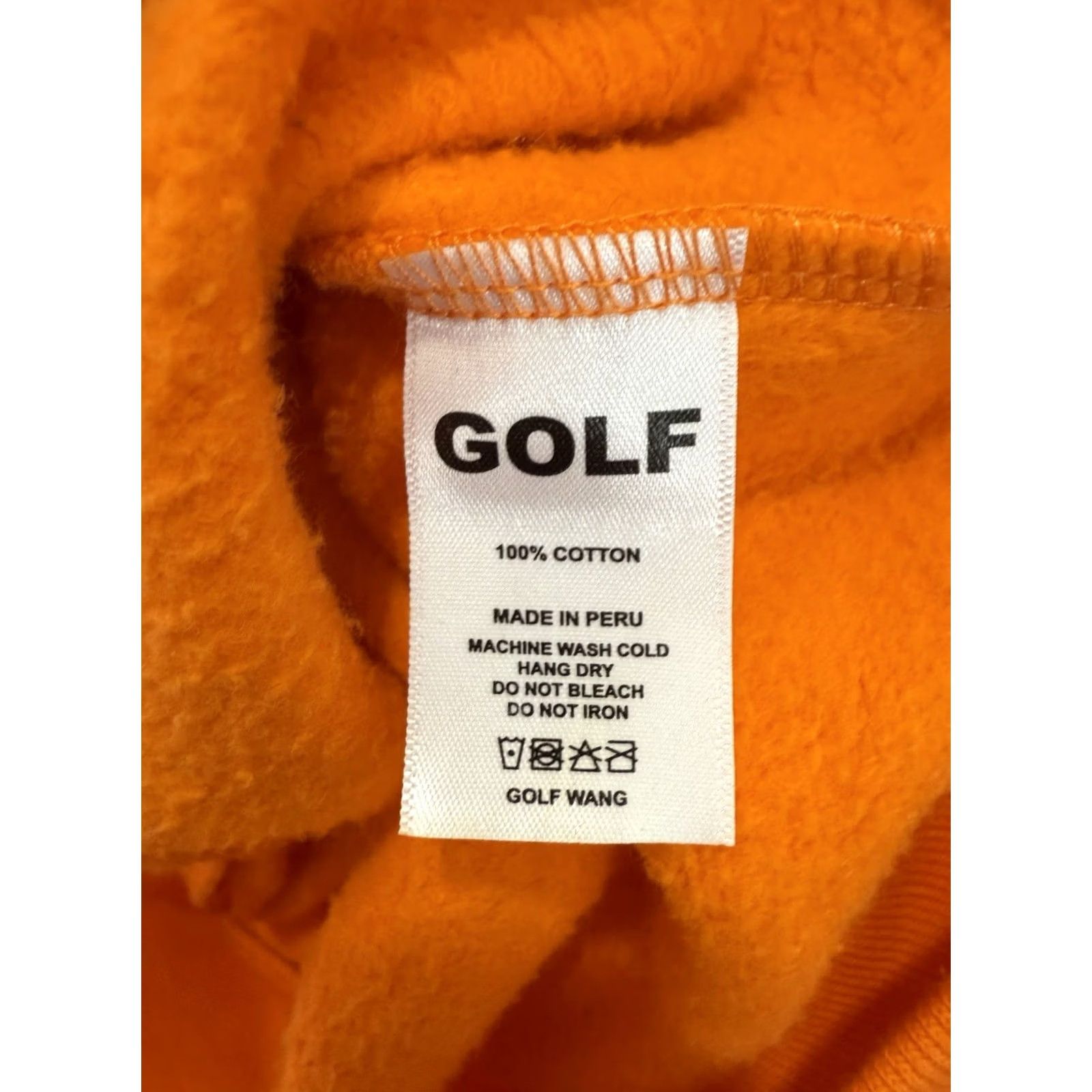 Golf Wang Golf Wang X Tyler, The Creator Sweatshirt Crew Neck Orange Small Regular Men Size US S / EU 44-46 / 1 - 4 Thumbnail