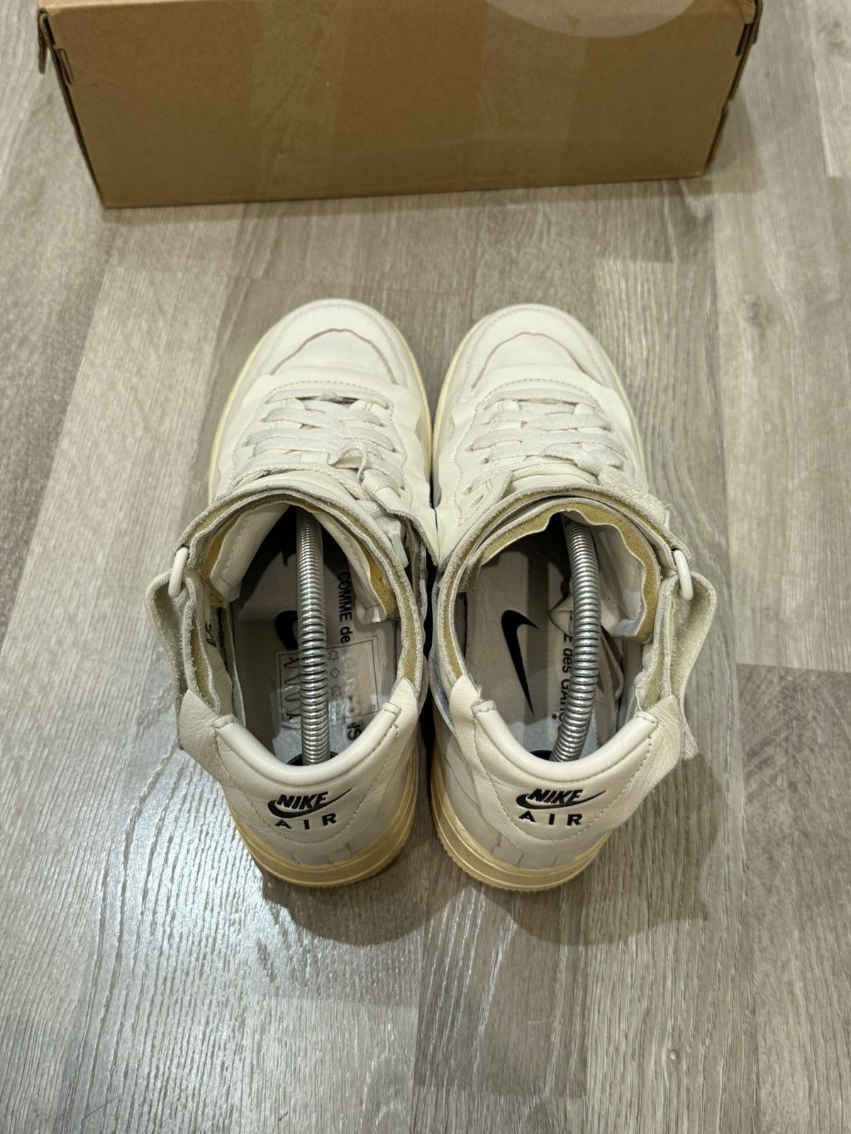 Comme des Garcons × Nike Af1 Mid cdg Size US 7 / EU 40 - 4 Thumbnail