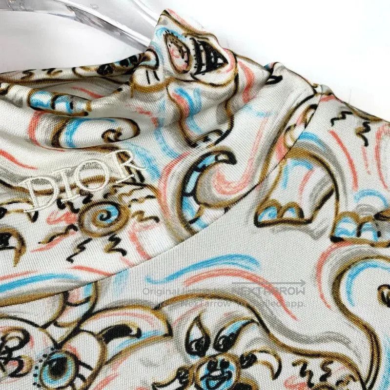 Dior Dior Colorful Polyester Women's T. Size M / US 6-8 / IT 42-44 - 3 Thumbnail