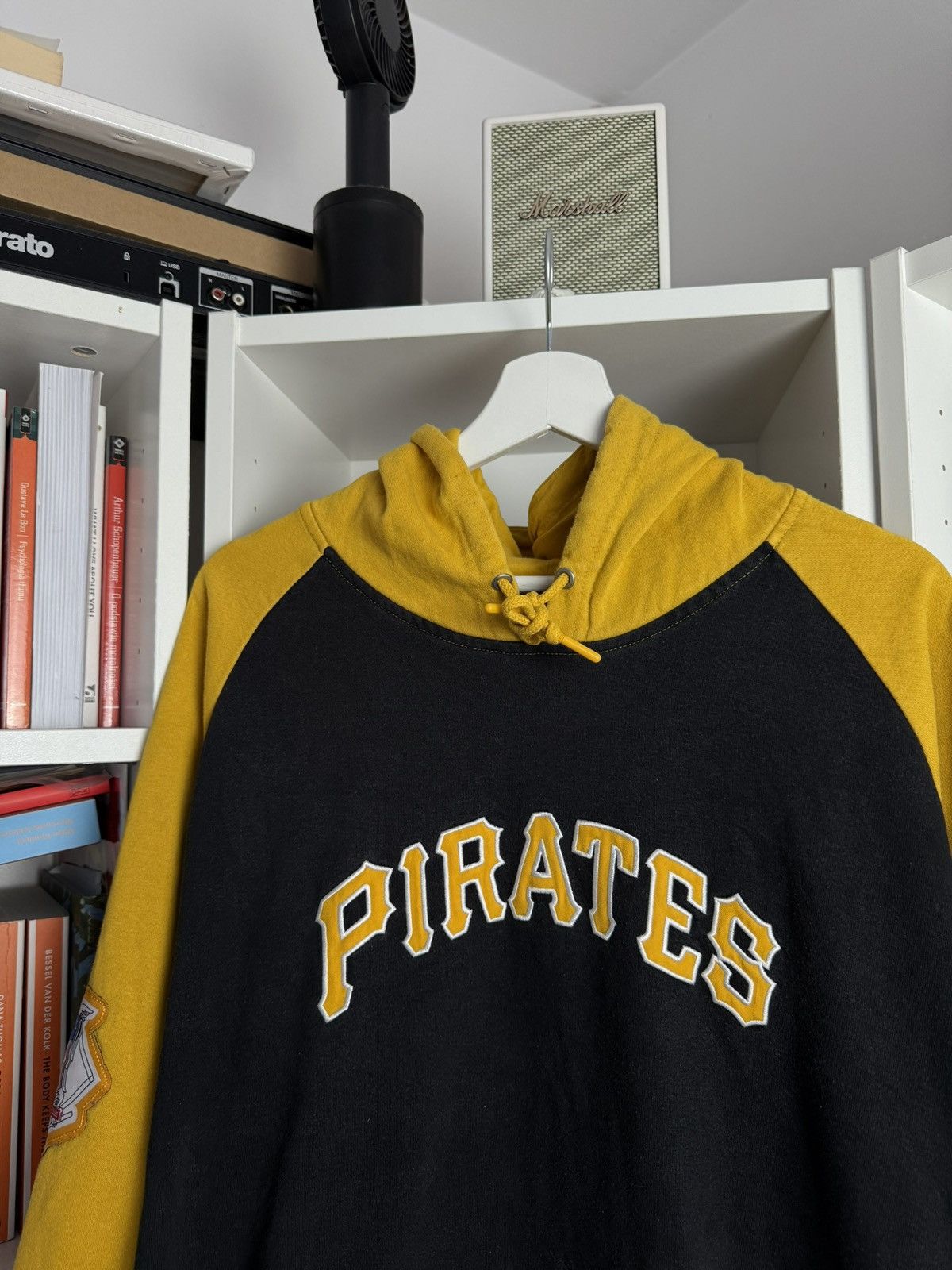 MLB × Majestic × Vintage VIntage 90s Pittsburgh pirates Majestic baggy hoodie MLB usa Size US XXL / EU 58 / 5 - 3 Thumbnail