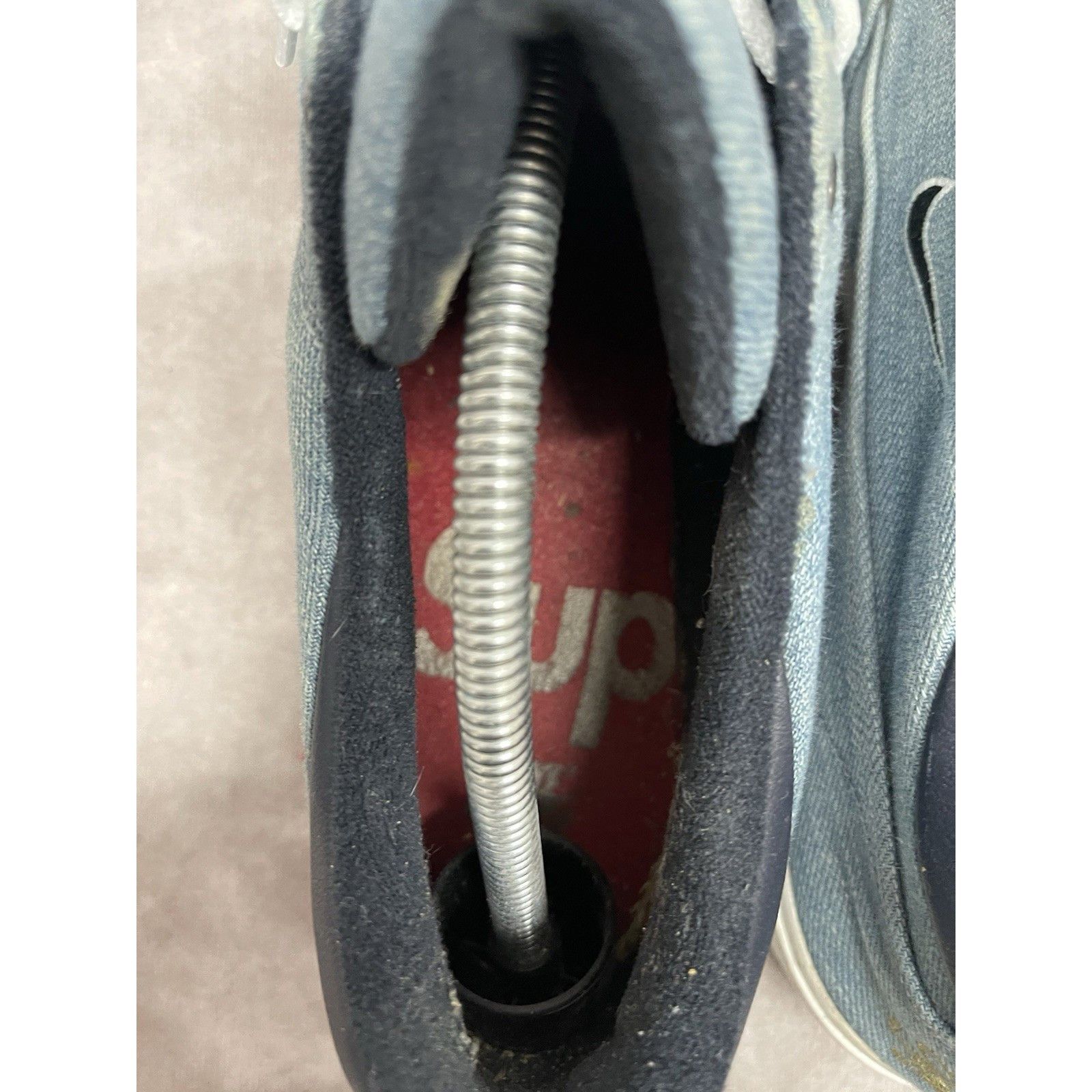Nike Nike SB x Supreme GTS QS Denim Blue Shoes 2015 Men's Size 10 Size US 10.5 / EU 43-44 - 7 Thumbnail