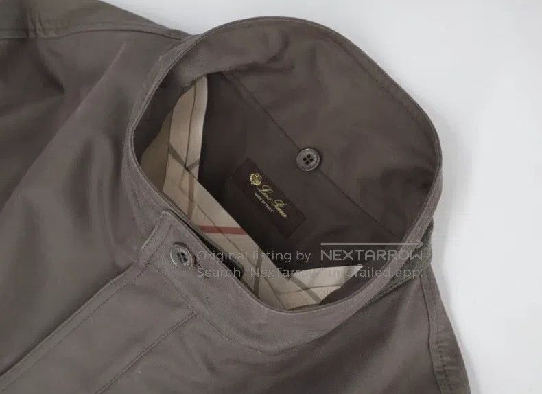 Loro Piana Loro Piana New Long Coat with Technological Materials Size US XL / EU 56 / 4 - 7 Thumbnail