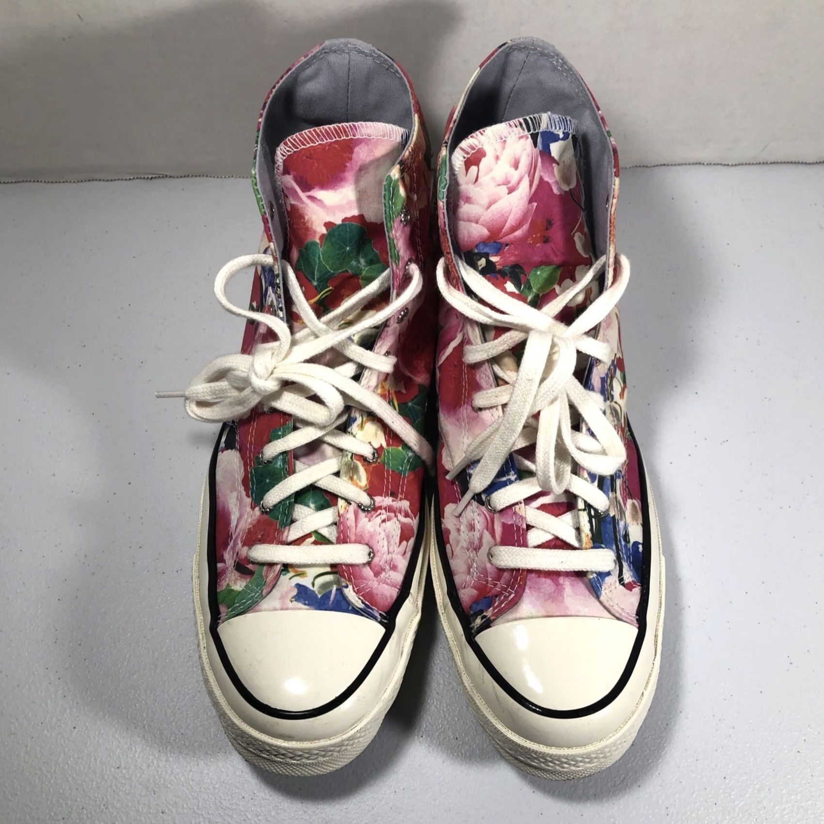 Converse Converse Chuck Taylor Heart of the City Paris Pink Floral Womens 11.5 High Top Sneaker Size US 12 / IT 42 - 3 Thumbnail