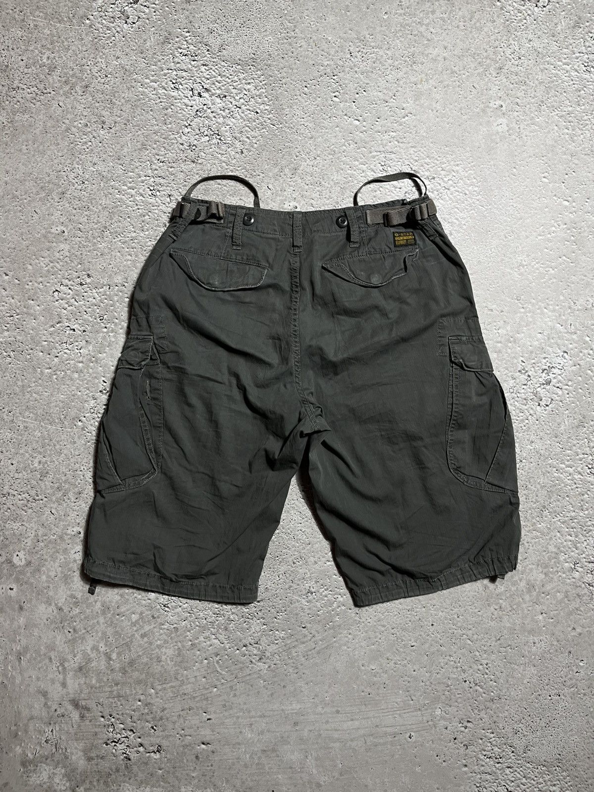G-Star G-Star RAW Cargo Military Shorts with Straps Size L Size US 34 / EU 50 - 1 Thumbnail