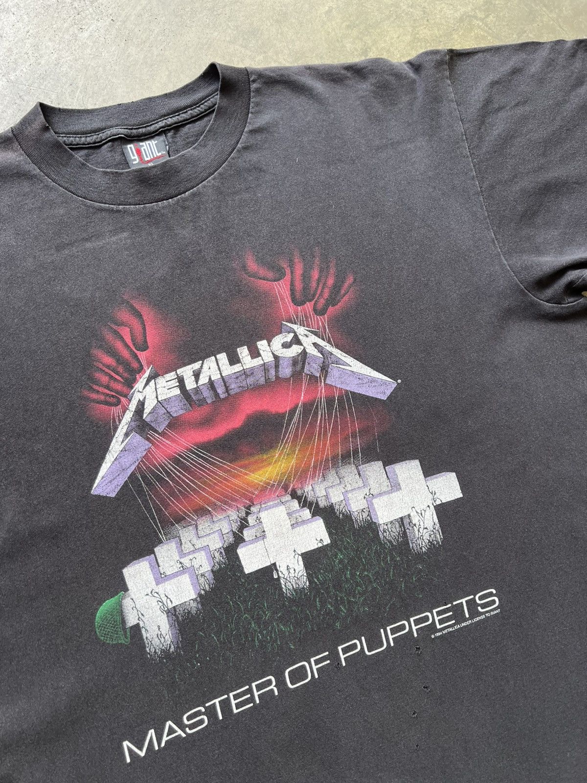 VTG 1994 Metallica Master Of Puppets Band Tee Shirt Tour