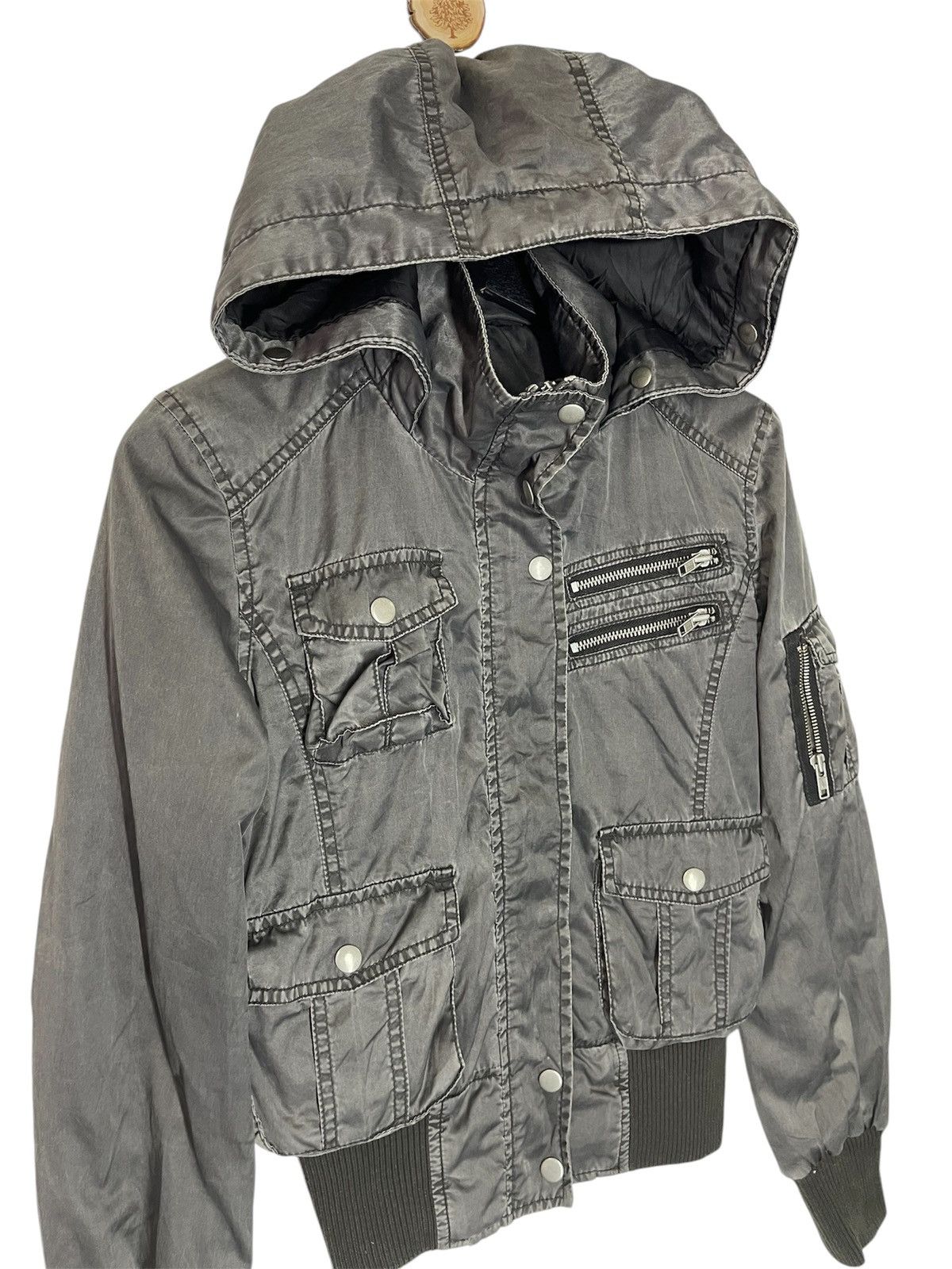 If Six Was Nine × Japanese Brand STREET FASHION CROP JACKET IF SIX WAS NINE Size S / US 4 / IT 40 - 2 Thumbnail