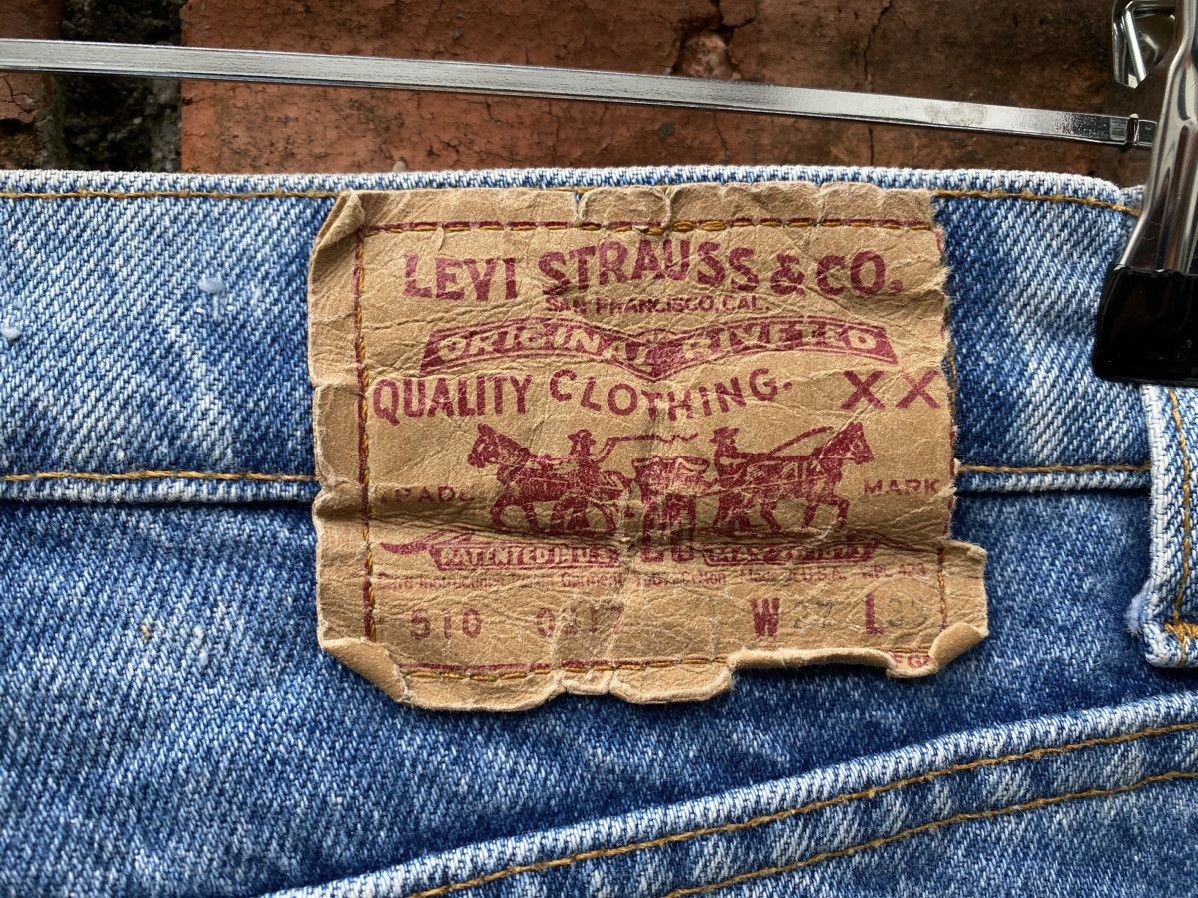 Levi's × Levi's Vintage Clothing × Vintage W26x30 vintage levi's 510 made in USA Size 26" / US 2 / IT 38 - 3 Thumbnail
