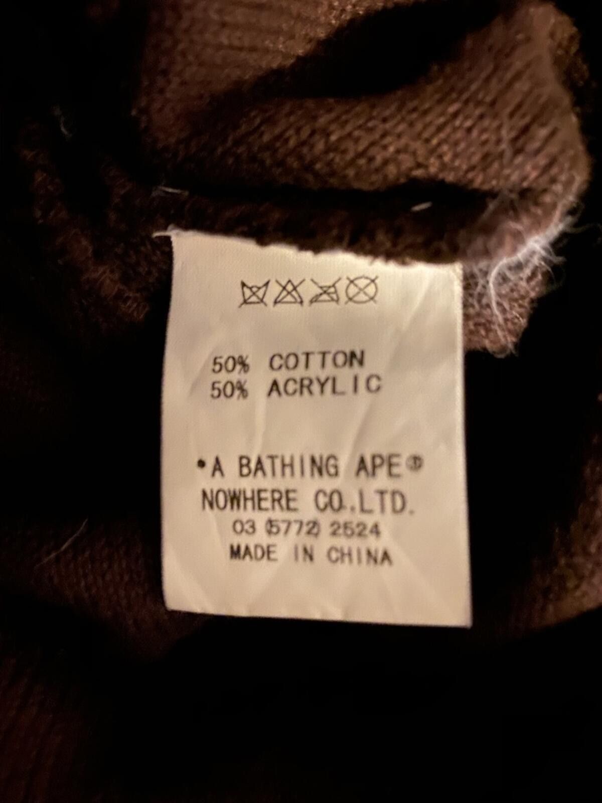 Bape BAPE x Baby Milo on Bape Beanie Vintage Nigo A Bathing Ape Size ONE SIZE - 11 Thumbnail