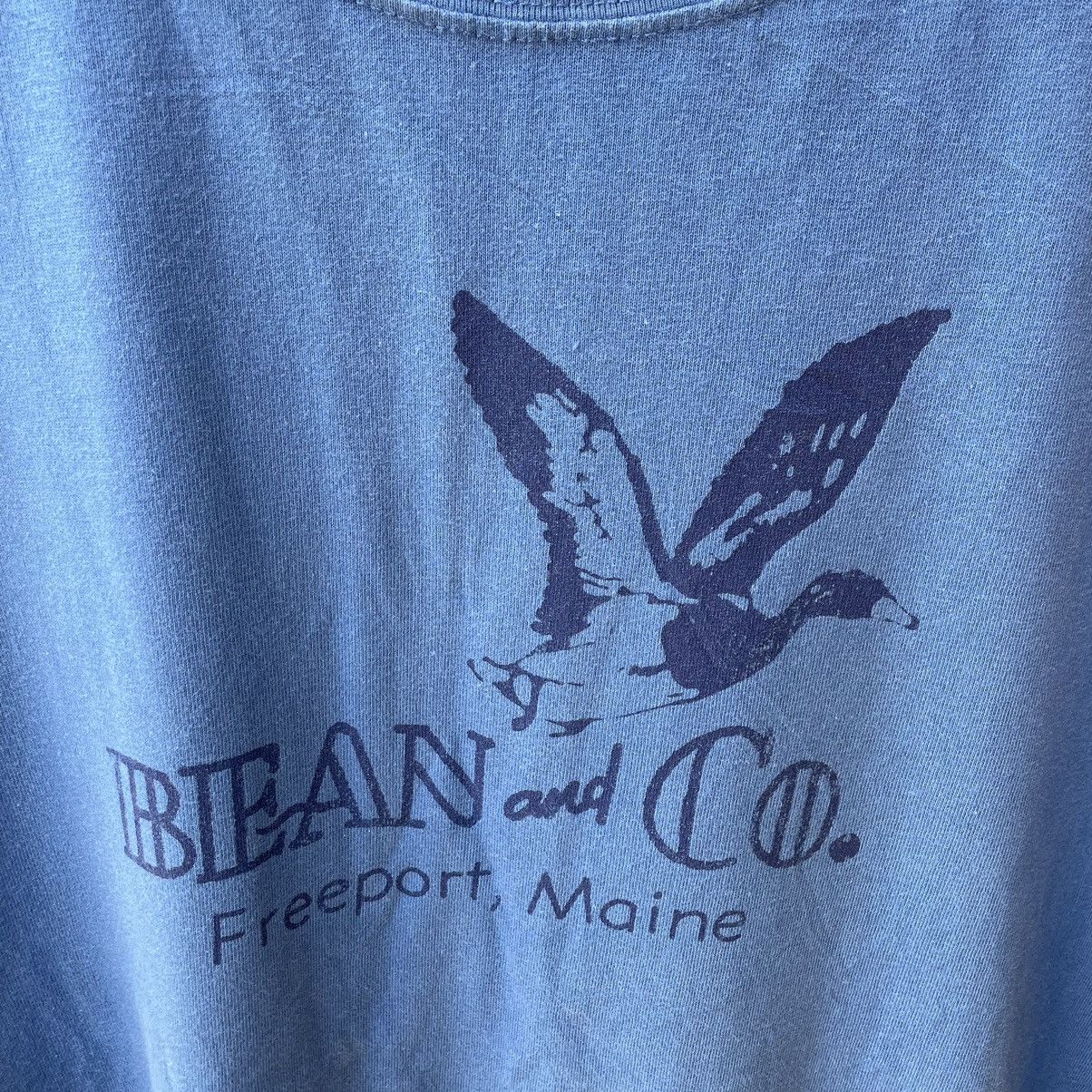 L.L. Bean × Vintage 🔥Vintage L.L.Bean Big Logo Spellout Tee Size US M / EU 48-50 / 2 - 3 Thumbnail