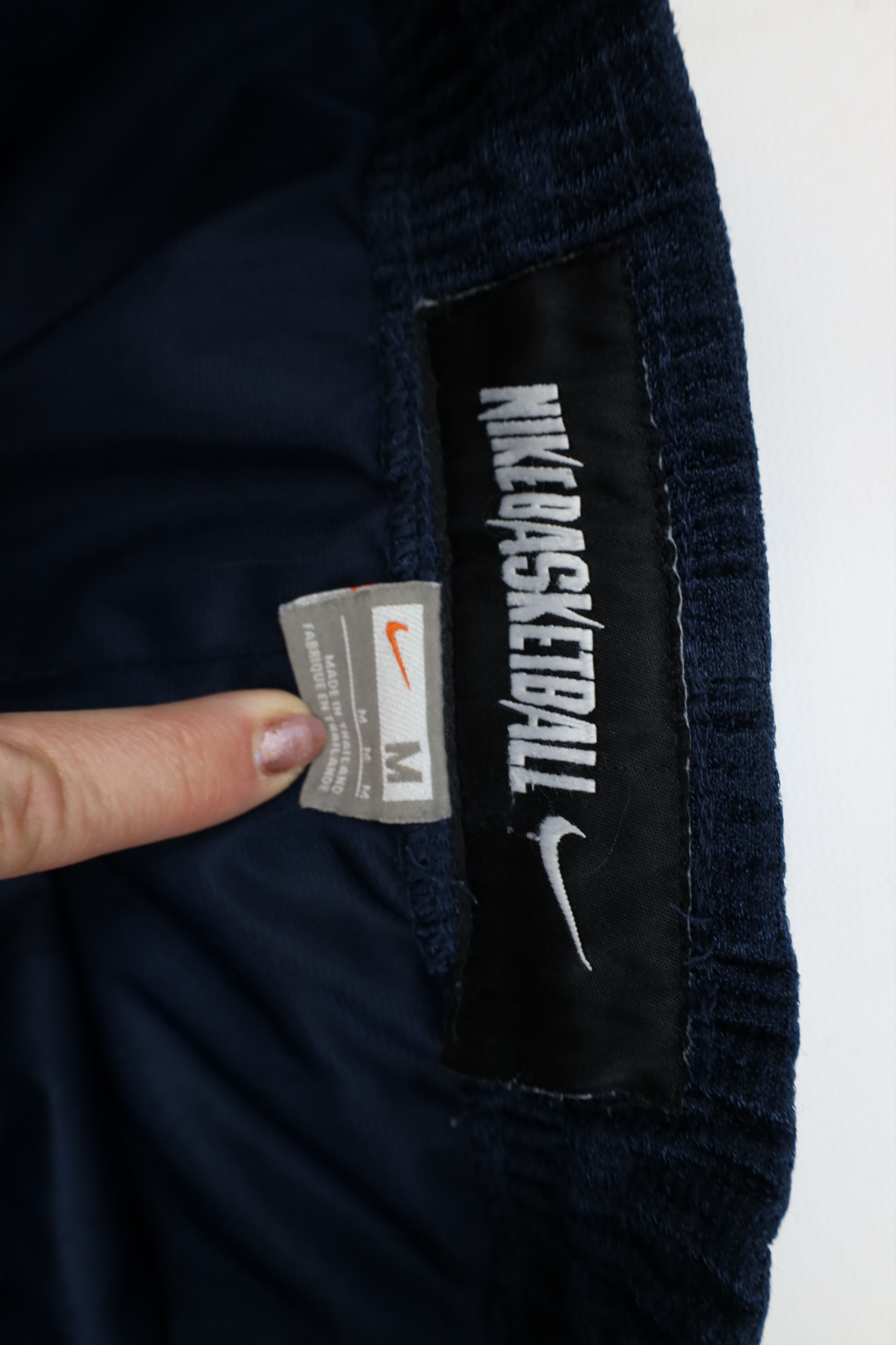 Nike Vintage Nike Basketball Scott Mini Swoosh Gym Shorts Blue Size US 32 / EU 48 - 7 Thumbnail