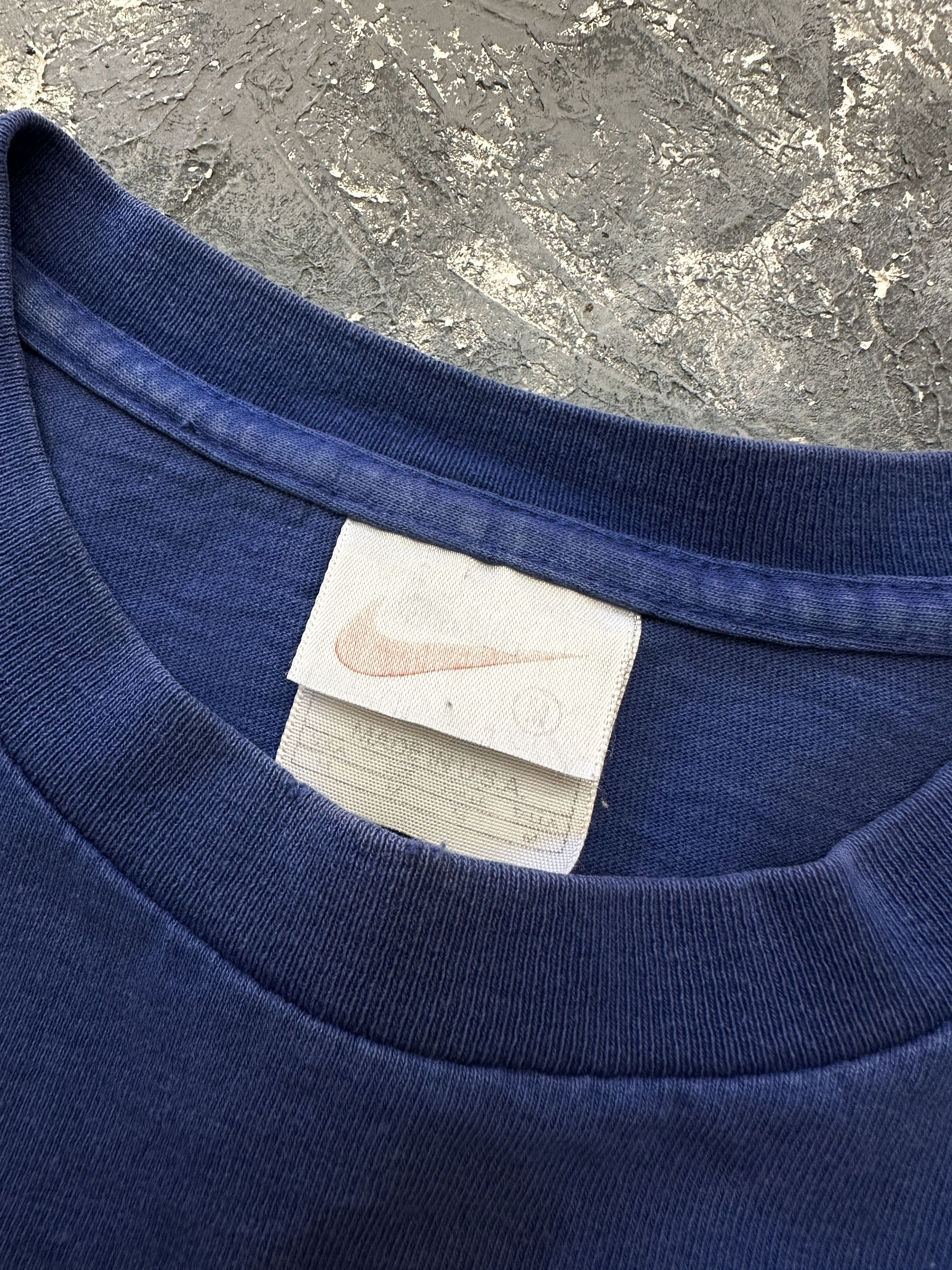Nike × Vintage vintage 90s nike swoosh basic shirt Size US M / EU 48-50 / 2 - 5 Thumbnail