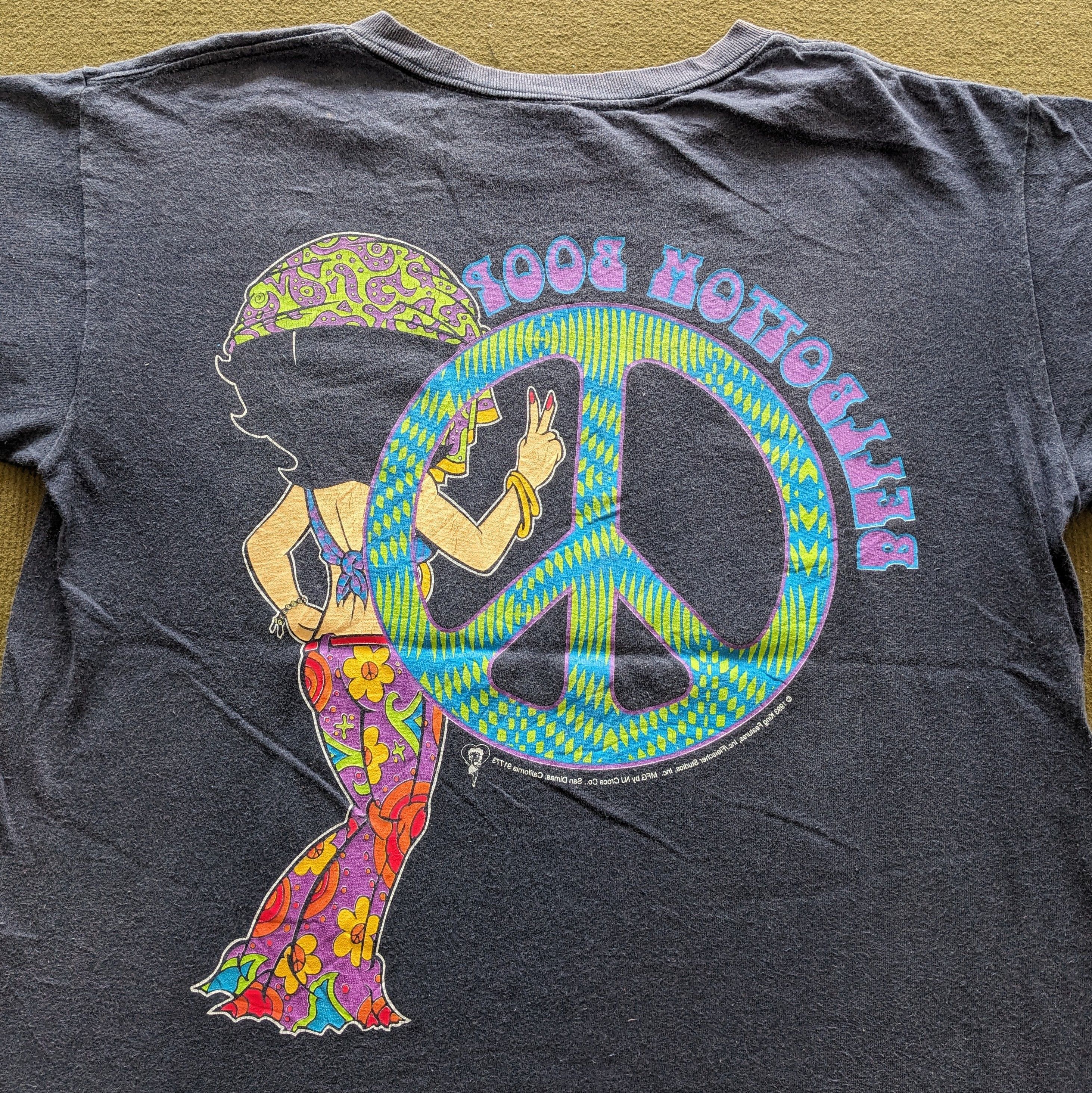 Other Vintage 90's BETTY BOOP American Cartoon T-shirt Size US L / EU 52-54 / 3 - 4 Thumbnail