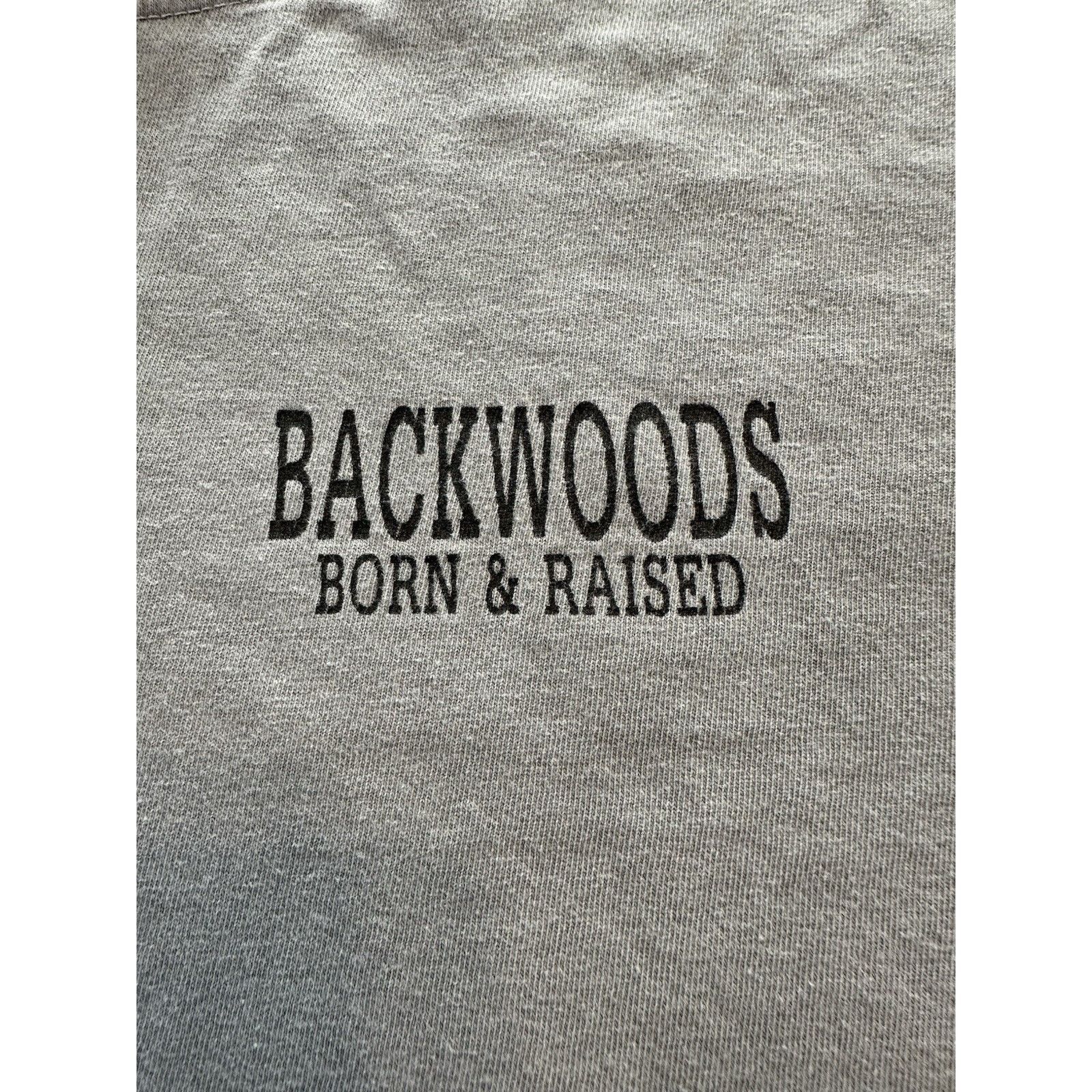 Comfort Colors Comfort Colors Backwoods Born & Raised Dog T-shirt XL Gray Size US XL / EU 56 / 4 - 5 Thumbnail