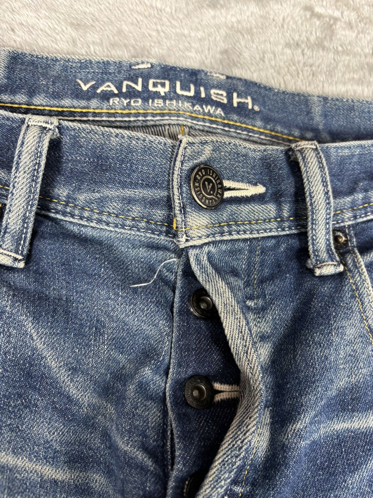 Vanquish Vanquish Ryo Ishikawa Faded Distressed Denim. S0366 Size US 31 - 7 Thumbnail