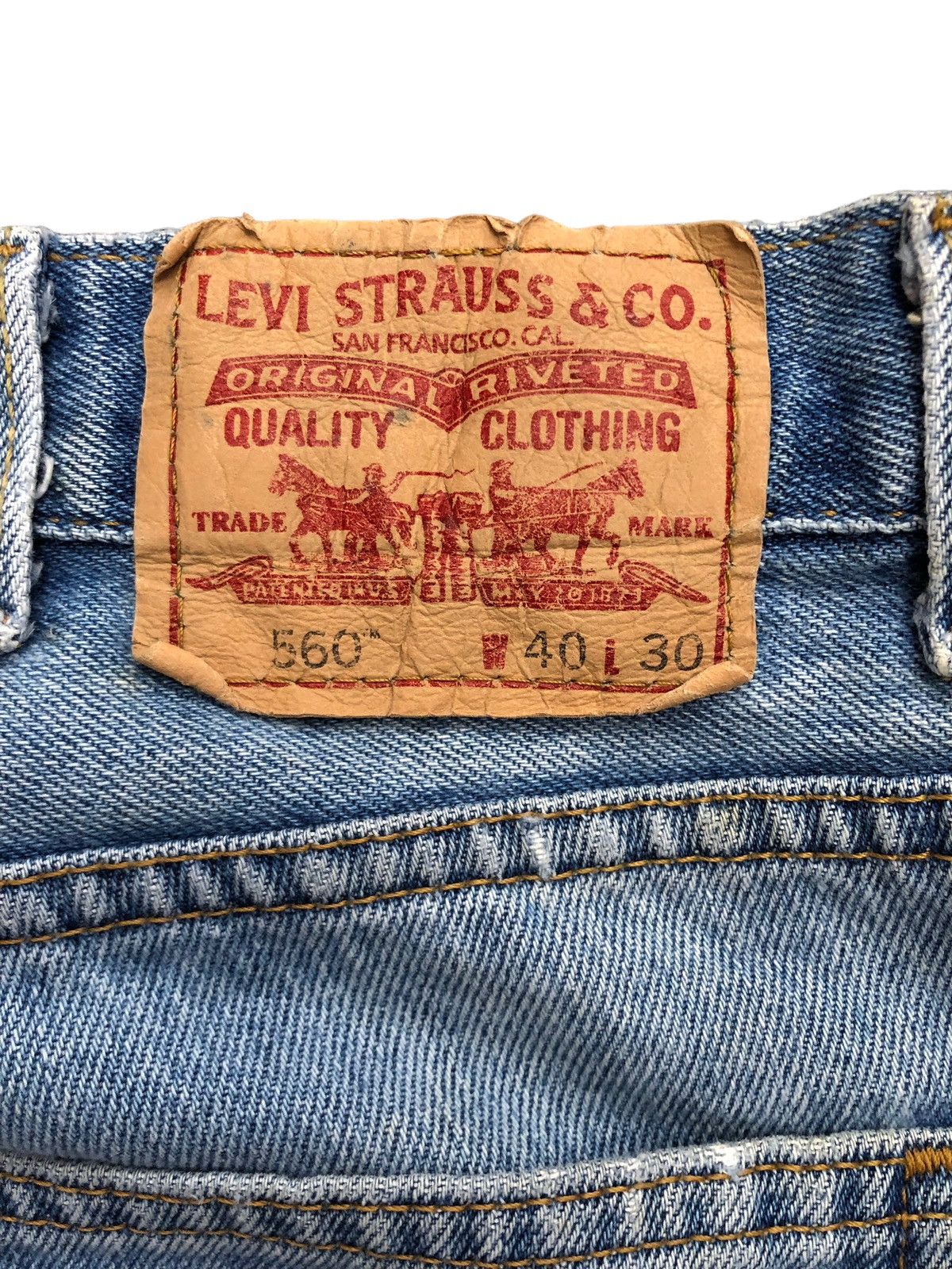 Levi's 💸LASTDROP💸 Vintage Levi's 560 Baggy Jeans Size US 40 / EU 56 - 17 Thumbnail