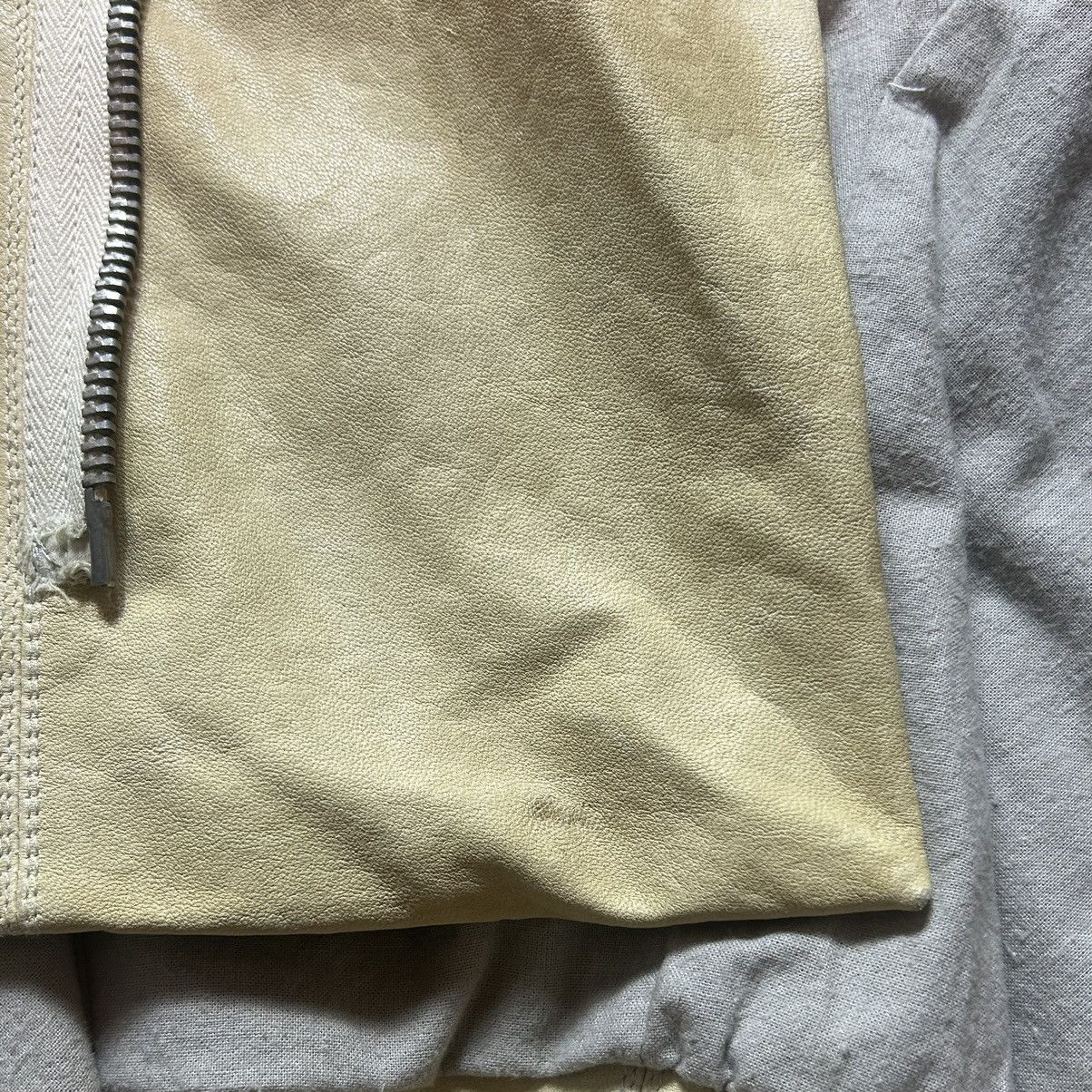 Rick Owens Rick Owens SS12 Naska High Neck Pearl Biker Jacket Size US M / EU 48-50 / 2 - 9 Thumbnail