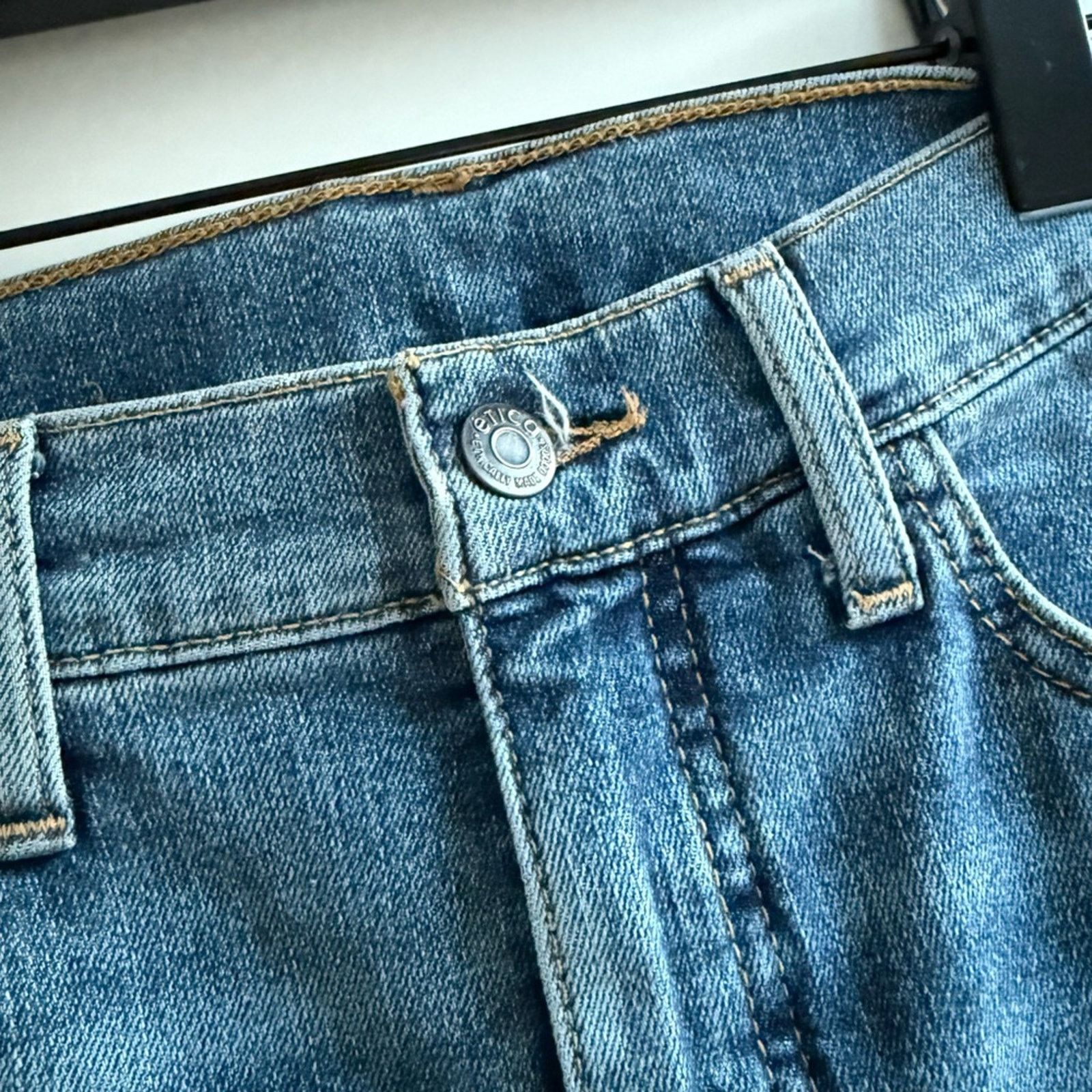 ETICA New Etica Denim Anya High Rise Modern Flare - 26 - $228 Size 26" / US 2 / IT 38 - 9 Thumbnail